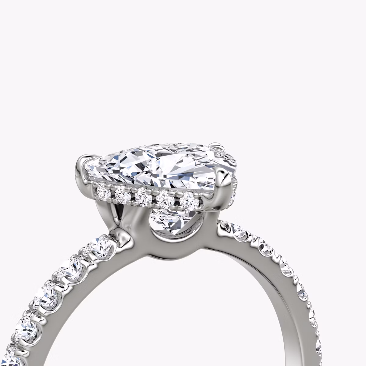 The Signature | Trillion | Platinum | bandAccent: Pavé | bandWidth: large | hiddenHalo: yes | diamondOrientation: vertical | caratWeight: other