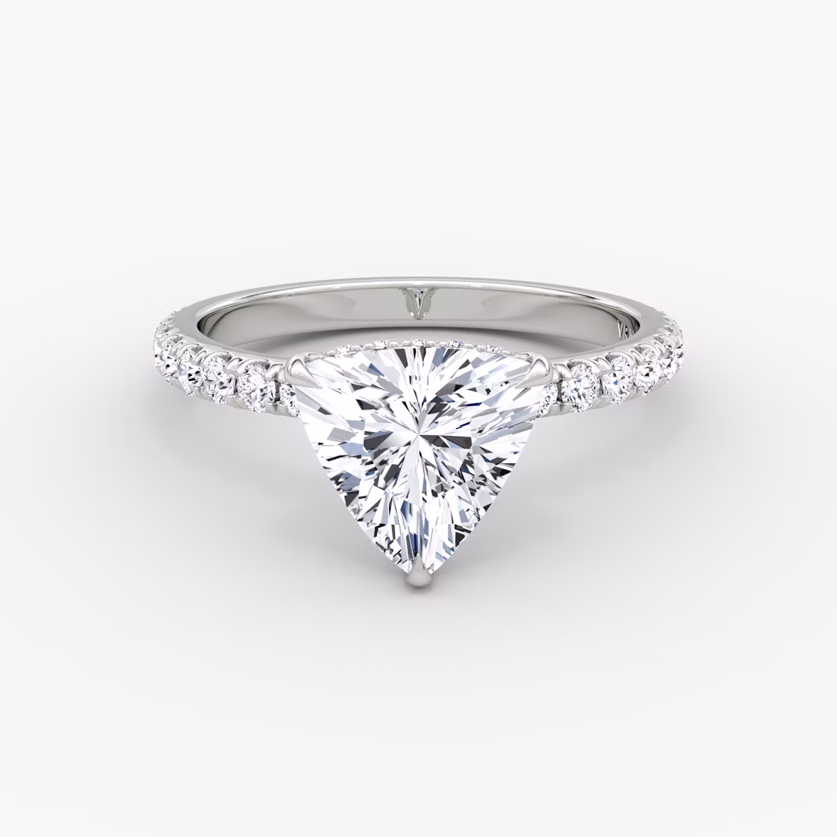 The Signature | Trillion | Platinum | bandAccent: Pavé | bandWidth: large | hiddenHalo: yes | diamondOrientation: vertical | caratWeight: other