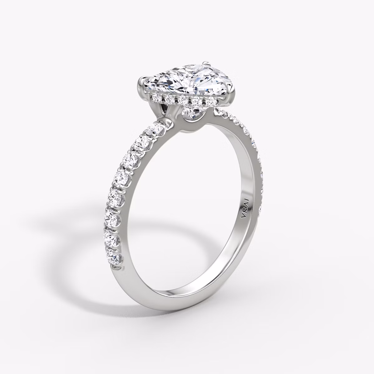 The Signature | Trillion | Platinum | bandAccent: Pavé | bandWidth: large | hiddenHalo: yes | diamondOrientation: vertical | caratWeight: other