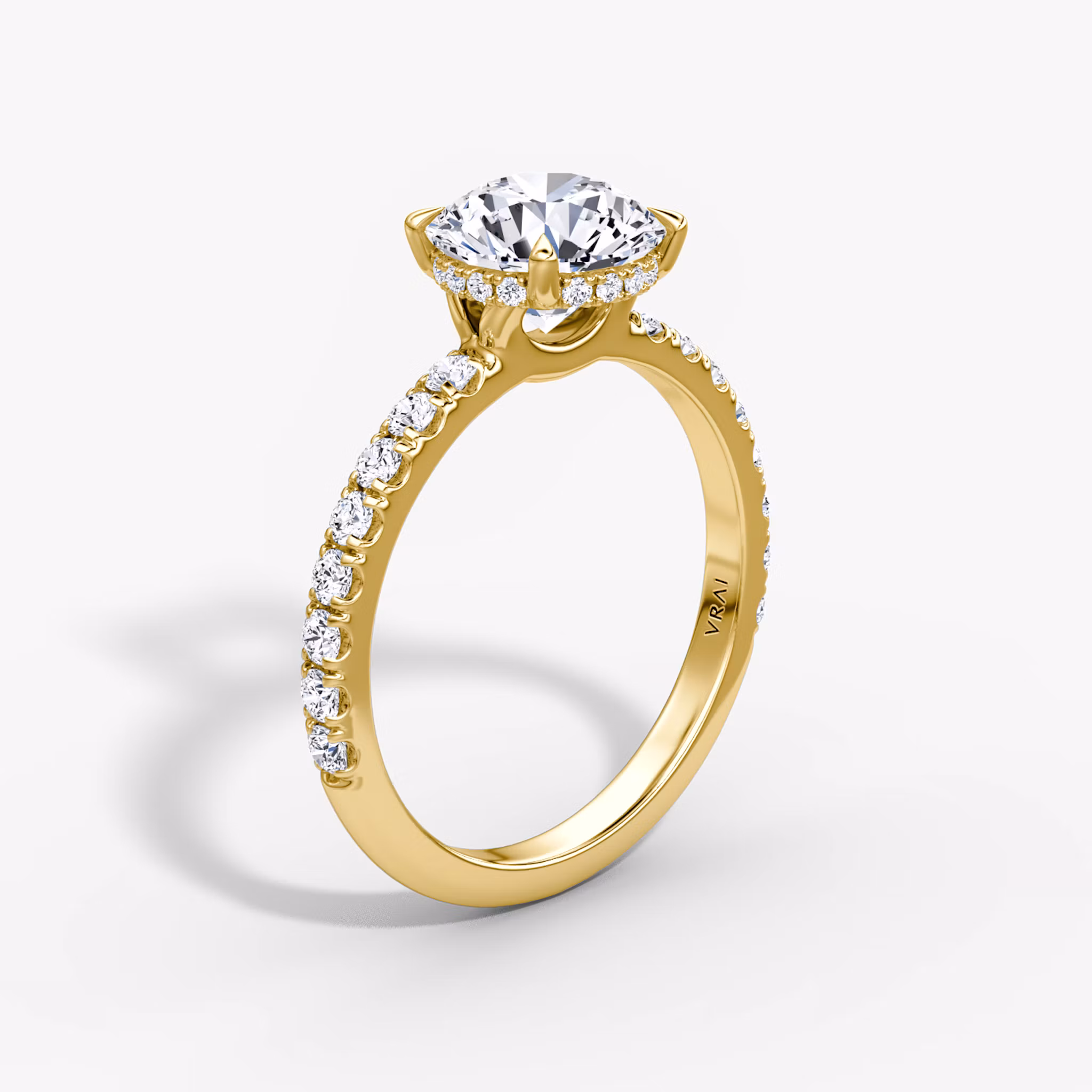Signature Round Brilliant | Yellow Gold