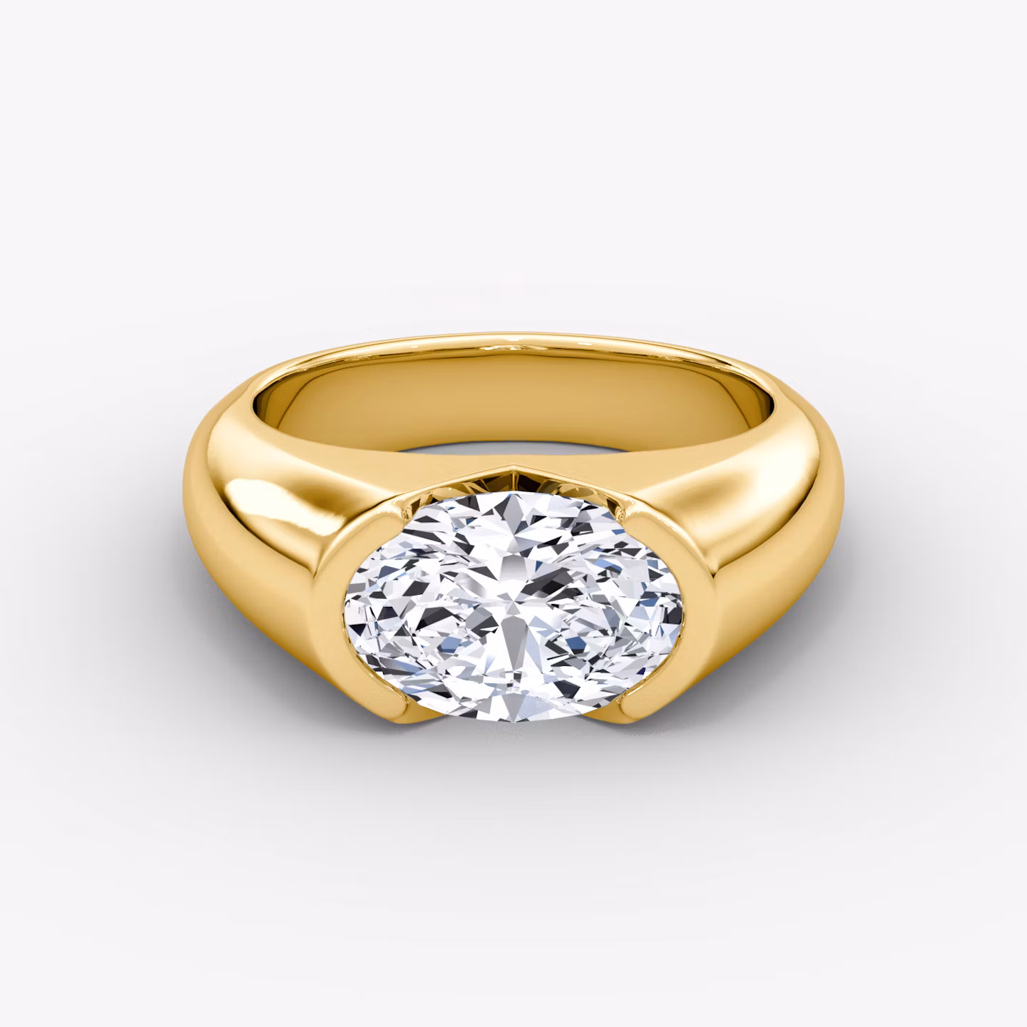 The Statement Signet Oval | Yellow Gold