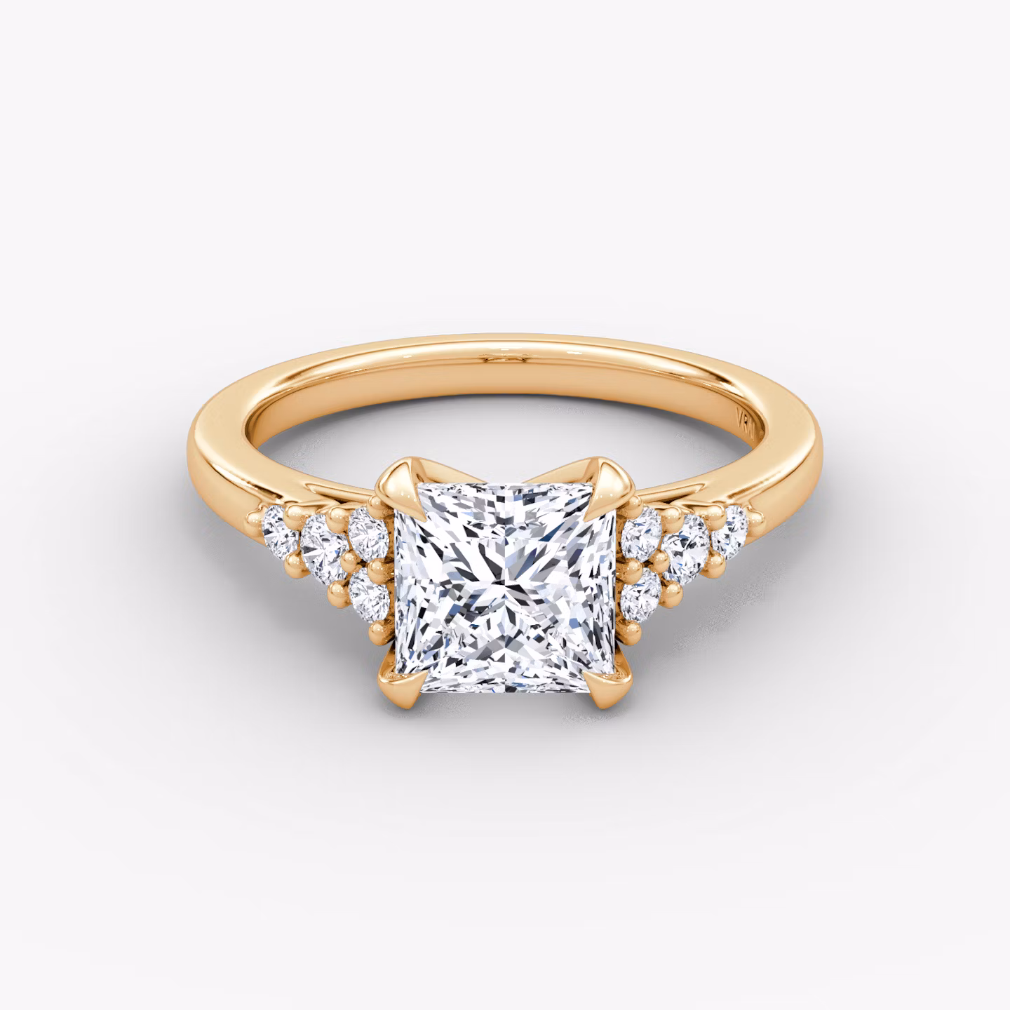 The Round Cluster Heirloom Princess | Rose Gold