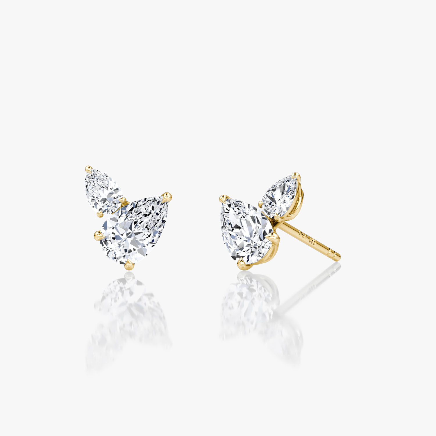 Toi et Moi Echo Stud Pendientes