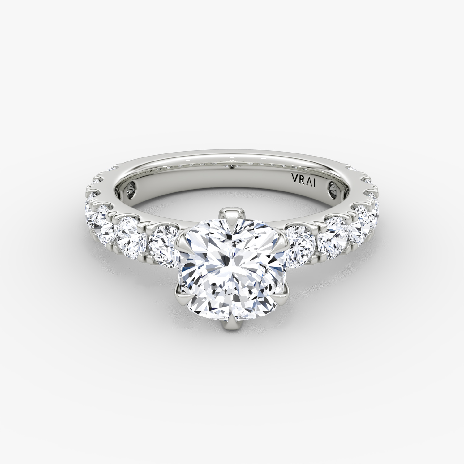 The Amour Eternity Cushion | Platinum