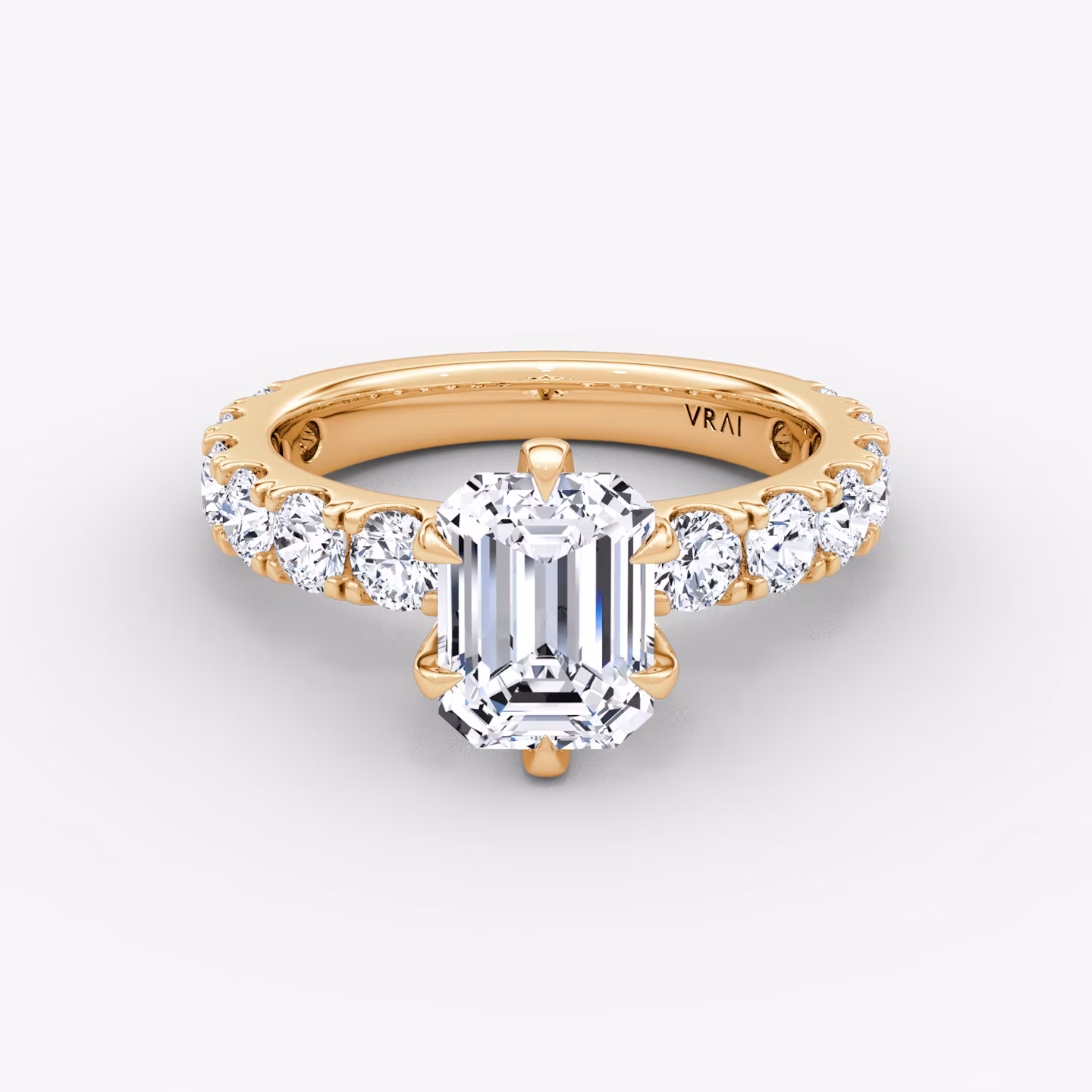 The Amour Eternity Emerald | Rose Gold