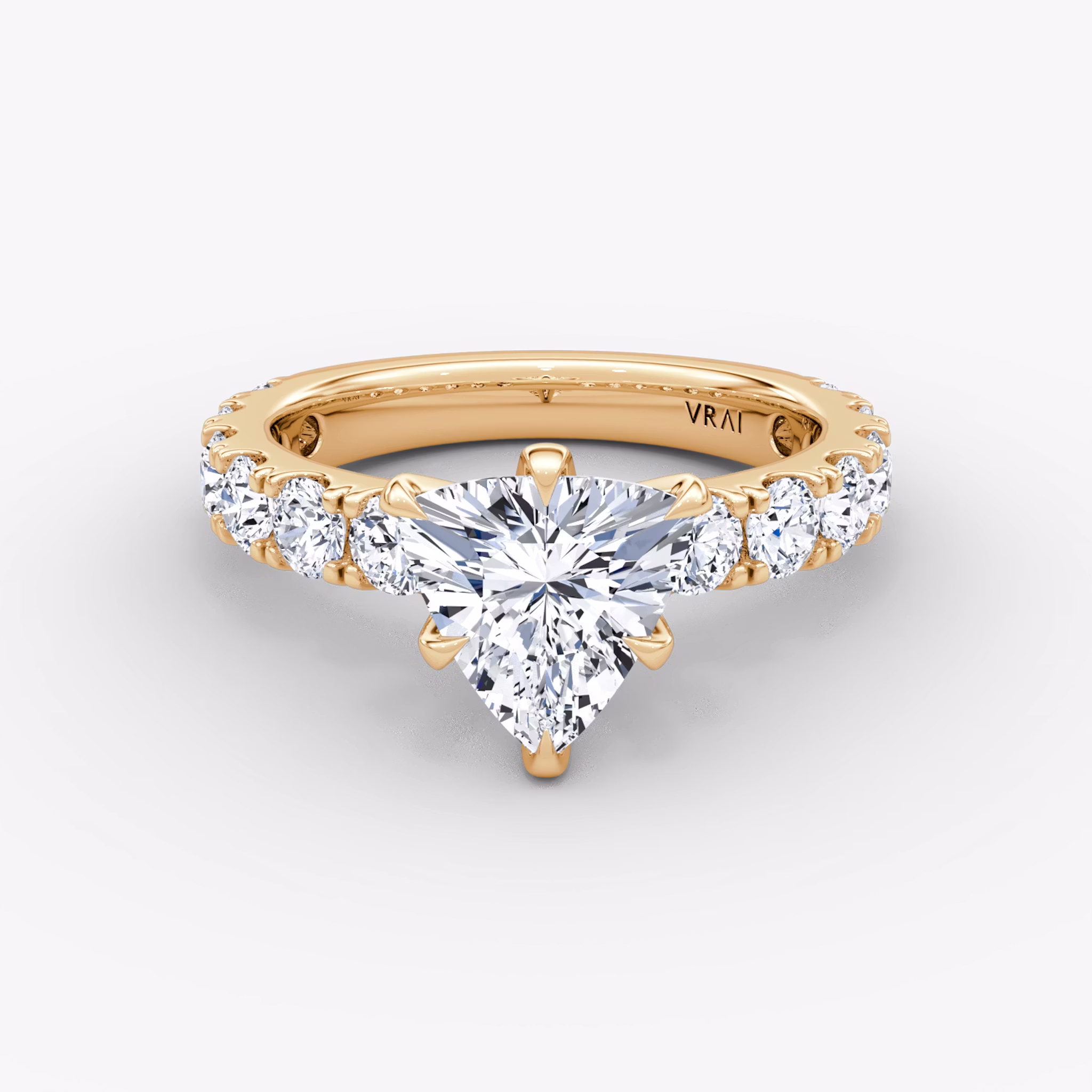 The Amour Eternity Trillion | Rose Gold