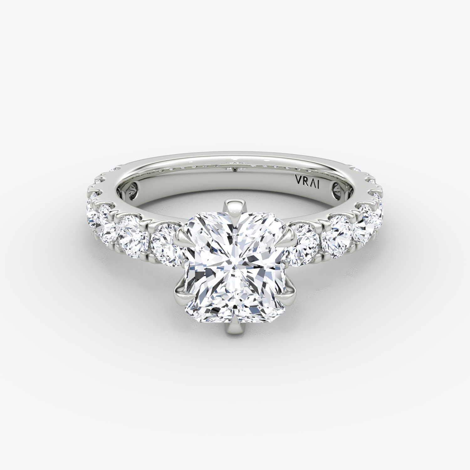 The Amour Eternity Radiant | White Gold