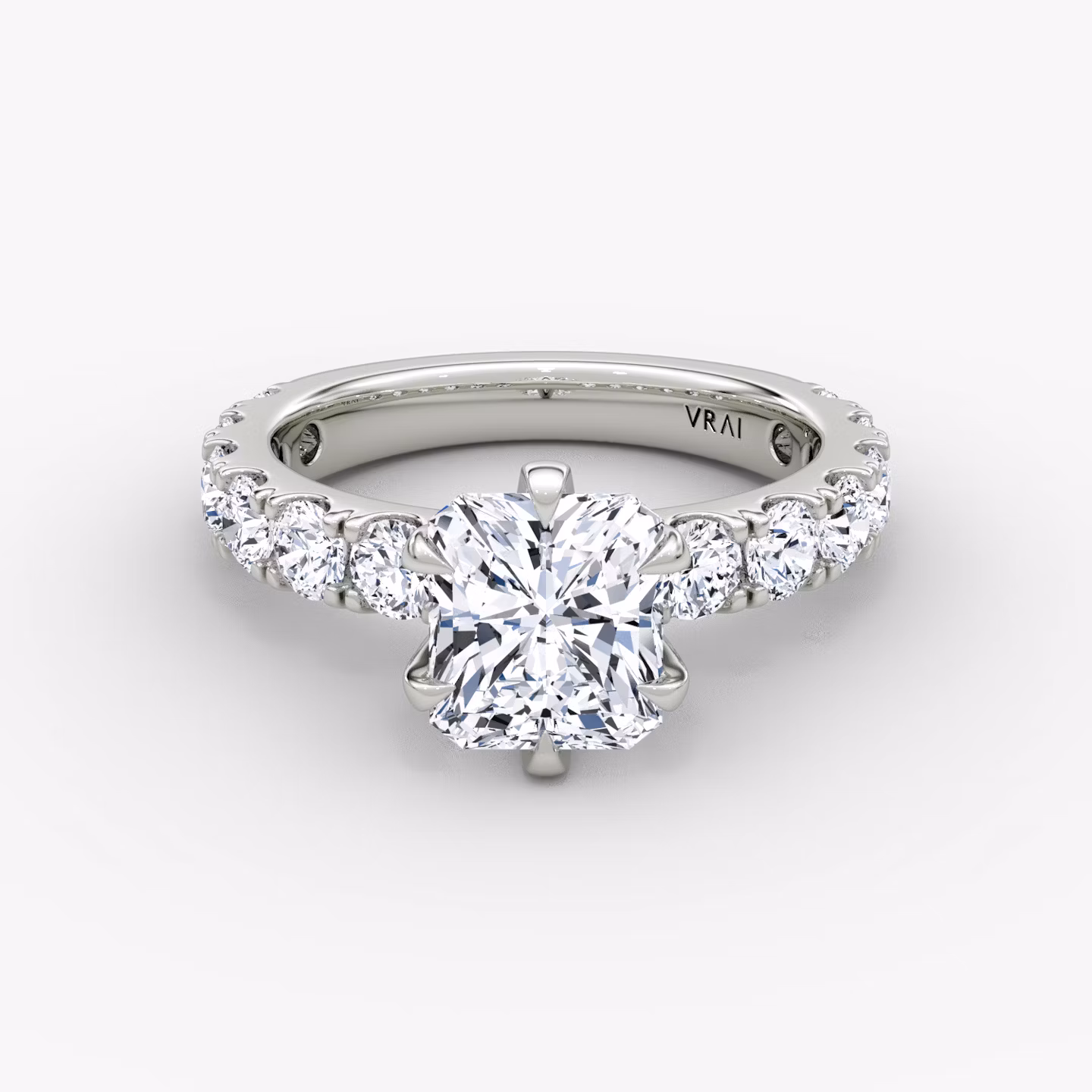 The Amour Eternity Radiant | White Gold