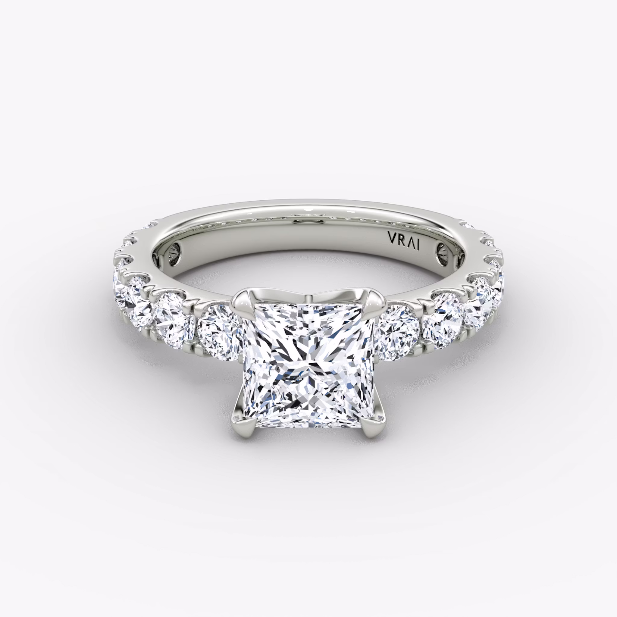 The Amour Eternity Princess | White Gold