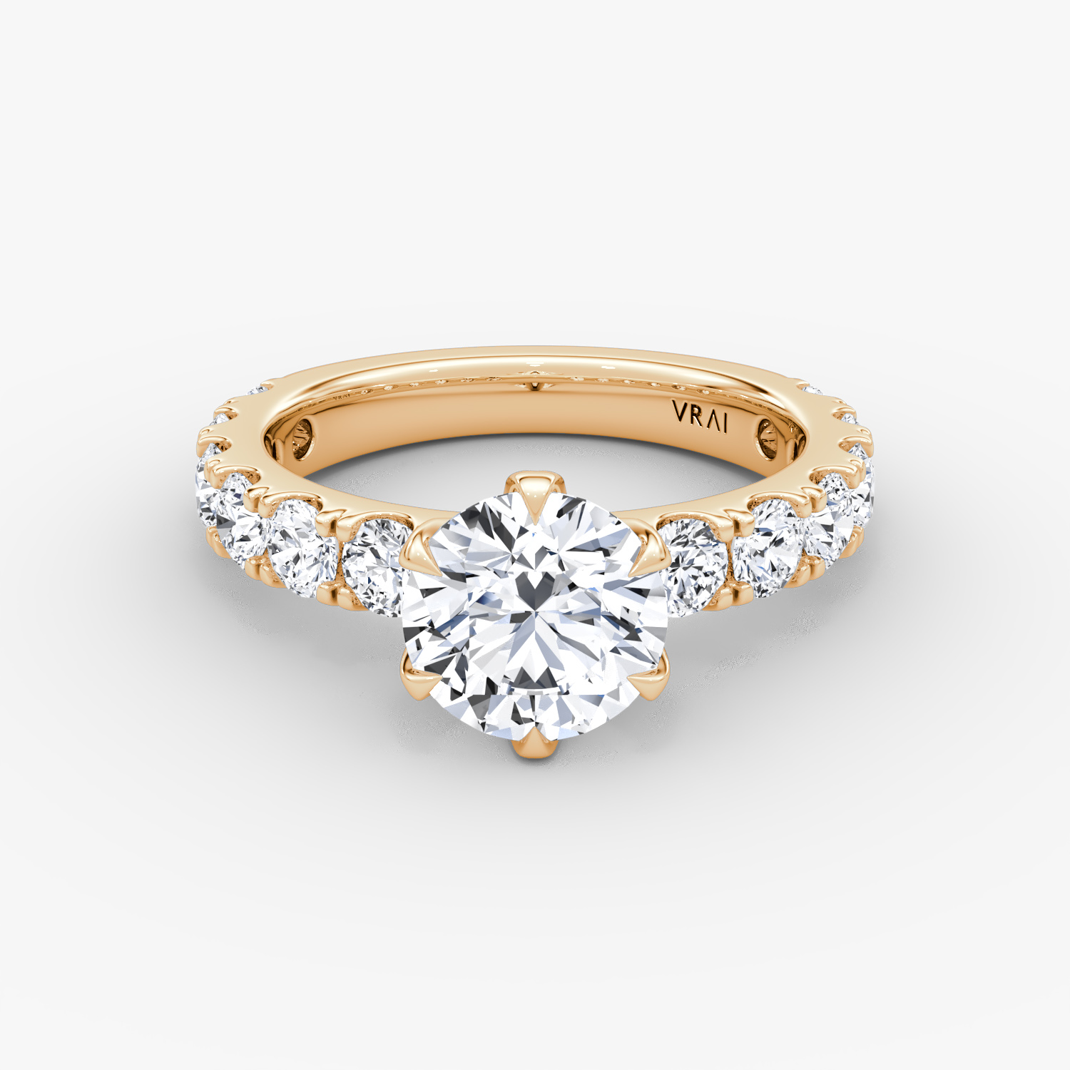 The Amour Eternity Round Brilliant | Rose Gold