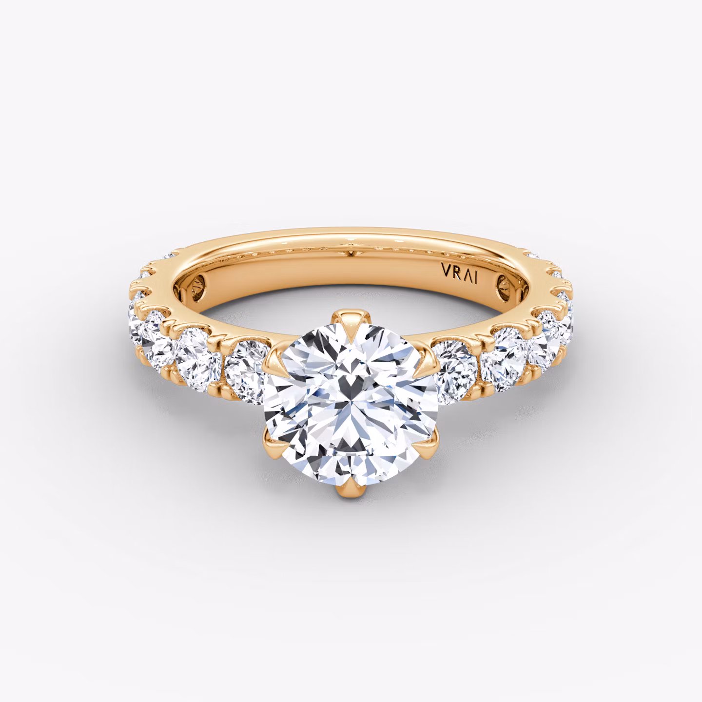 The Amour Eternity Round Brilliant | Rose Gold