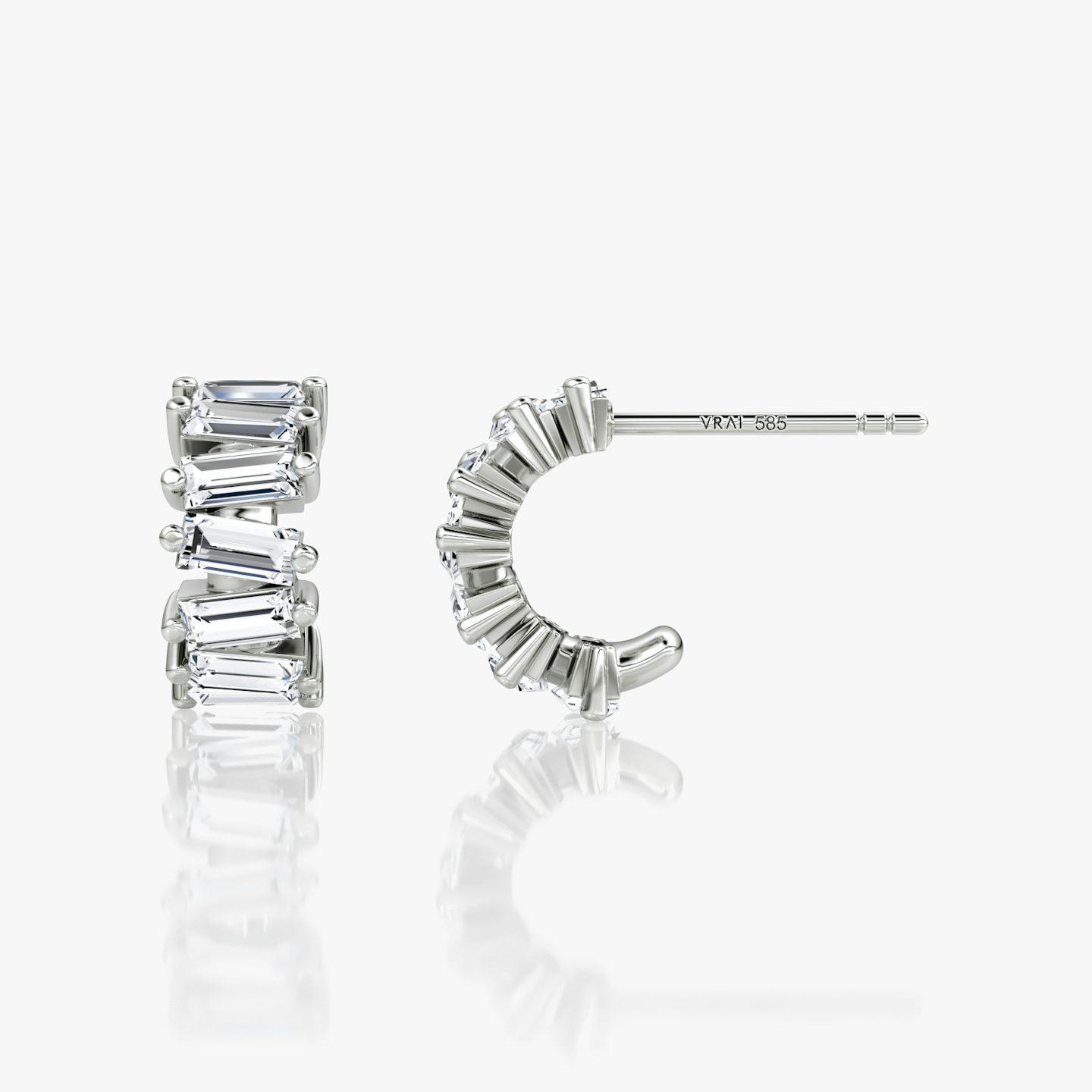 Créole Baguette | Baguette | Argent Sterling