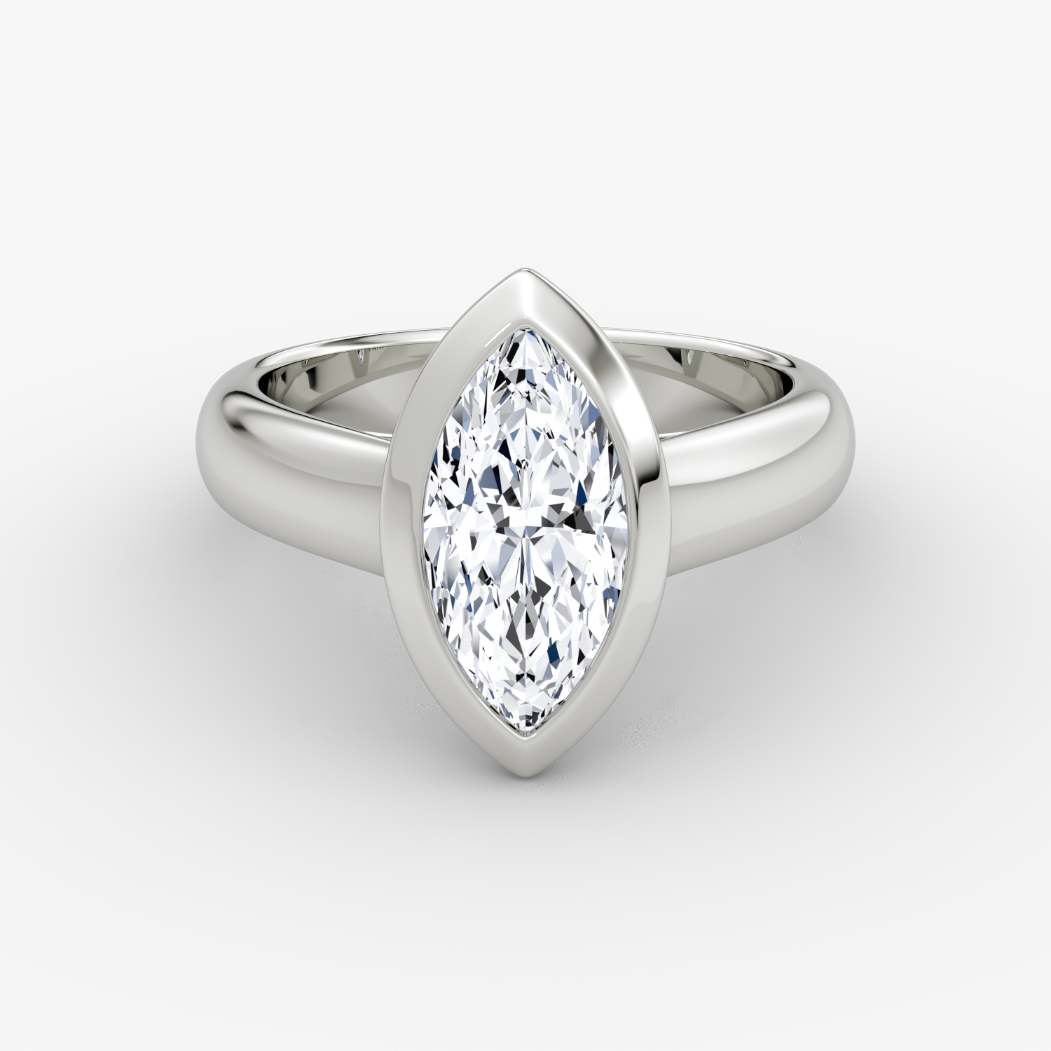 Sculpture Bezel Ring