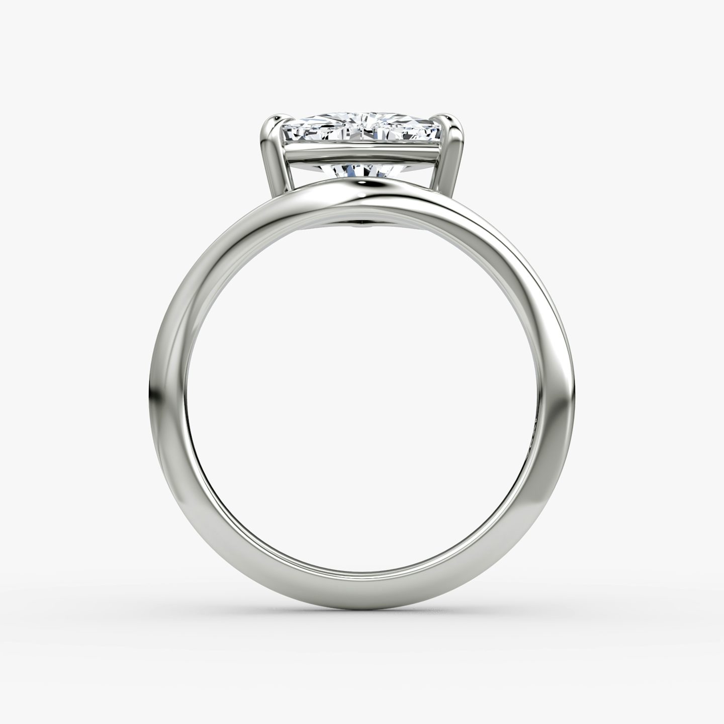 The Curve | Trillion | Platinum | bandAccent: Plain | diamondOrientation: vertical | caratWeight: other