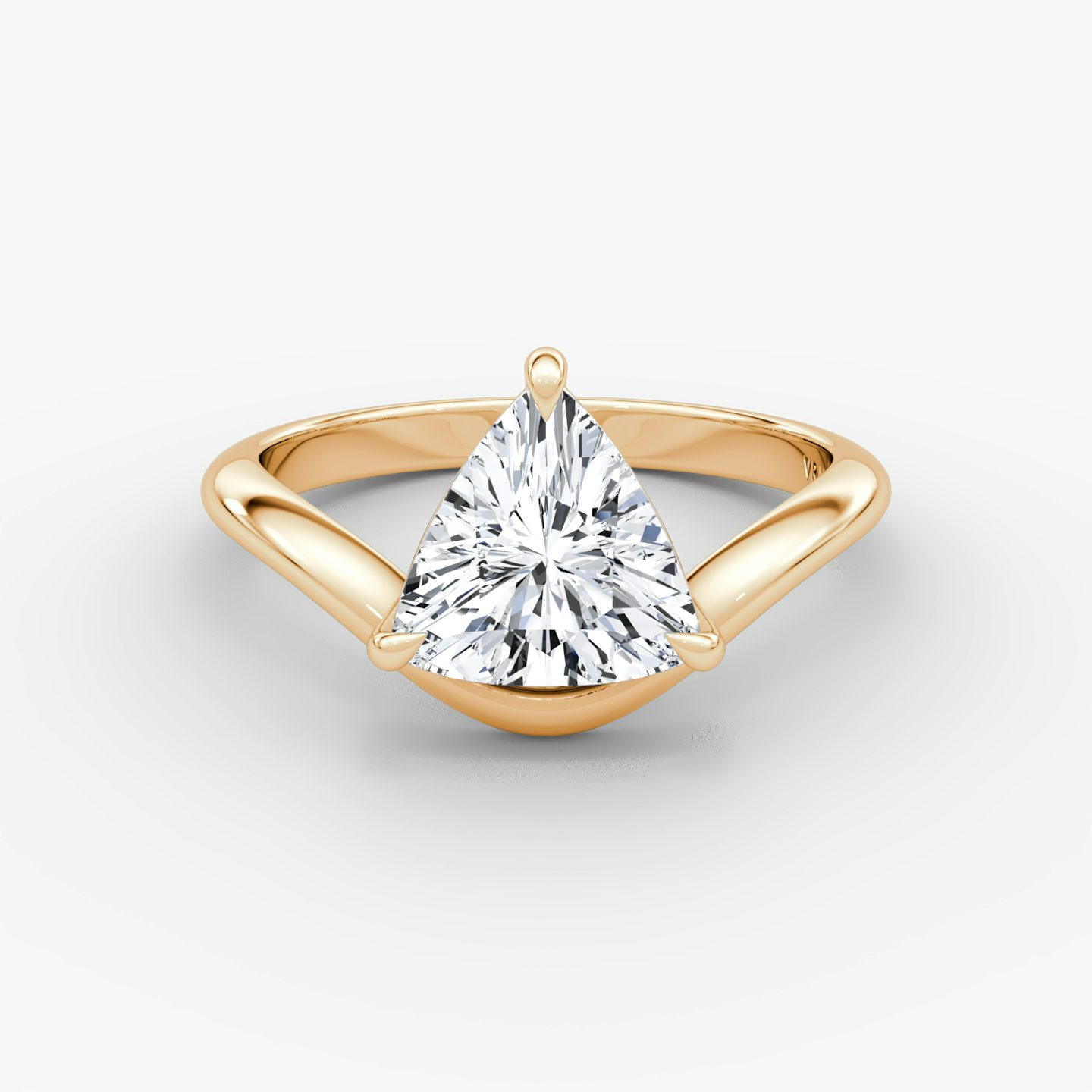Curve | Trillant | 14k | Roségold | bandAccent: Ohne Pavé-Besatz | diamondOrientation: vertical | caratWeight: other