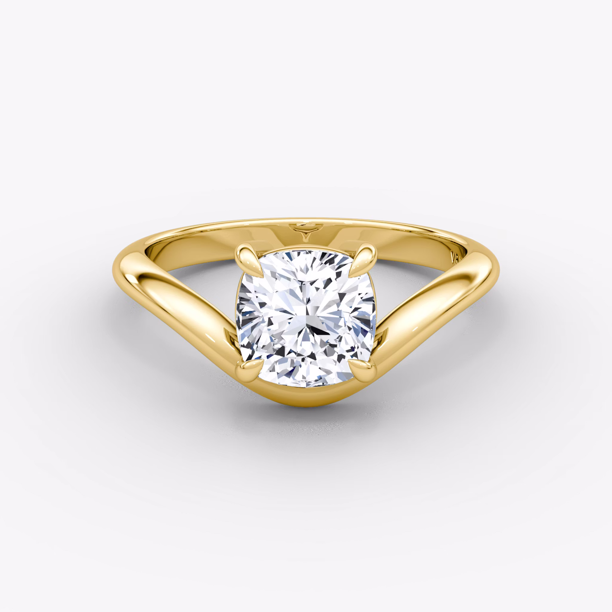Curve Cushion | Yellow Gold