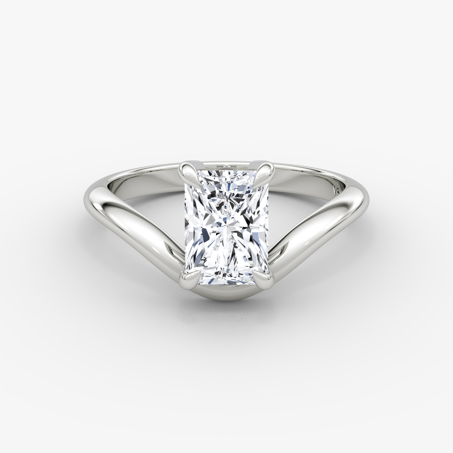 The Curve Radiant | White Gold