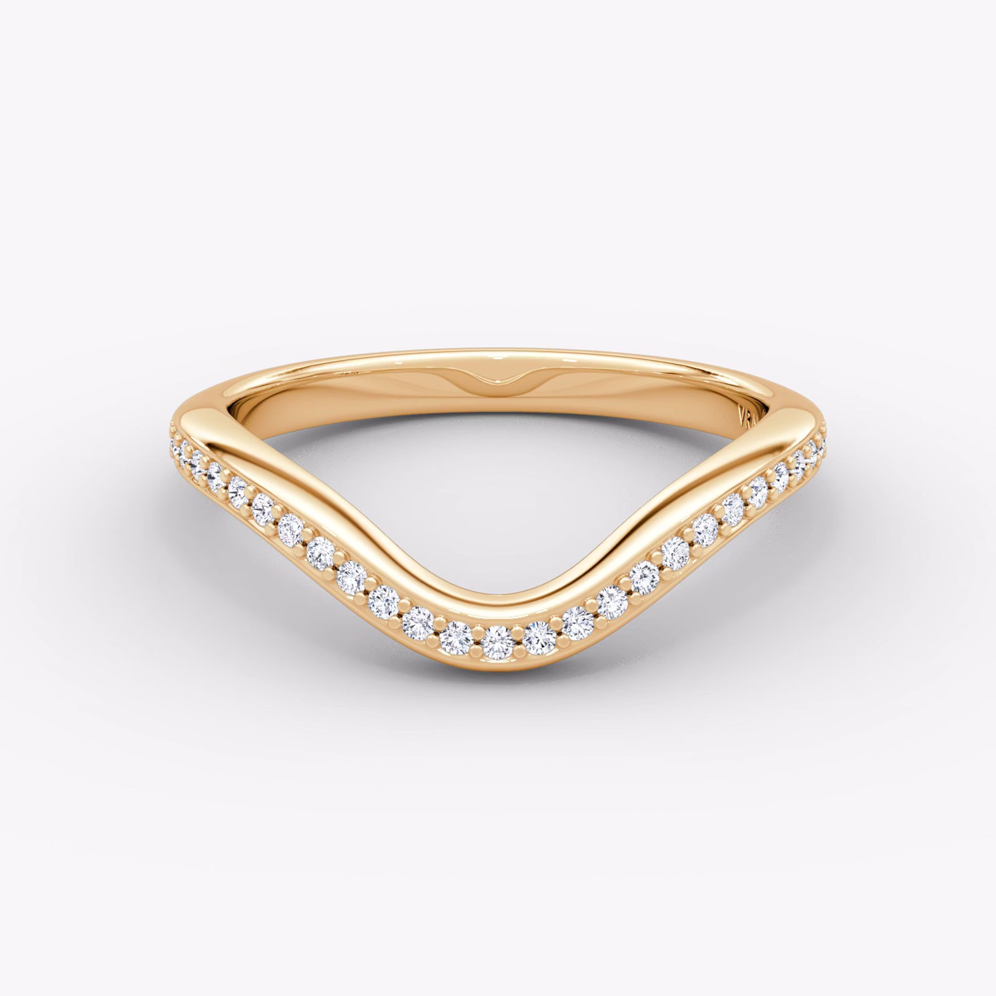 The Curve Band | Rose Gold