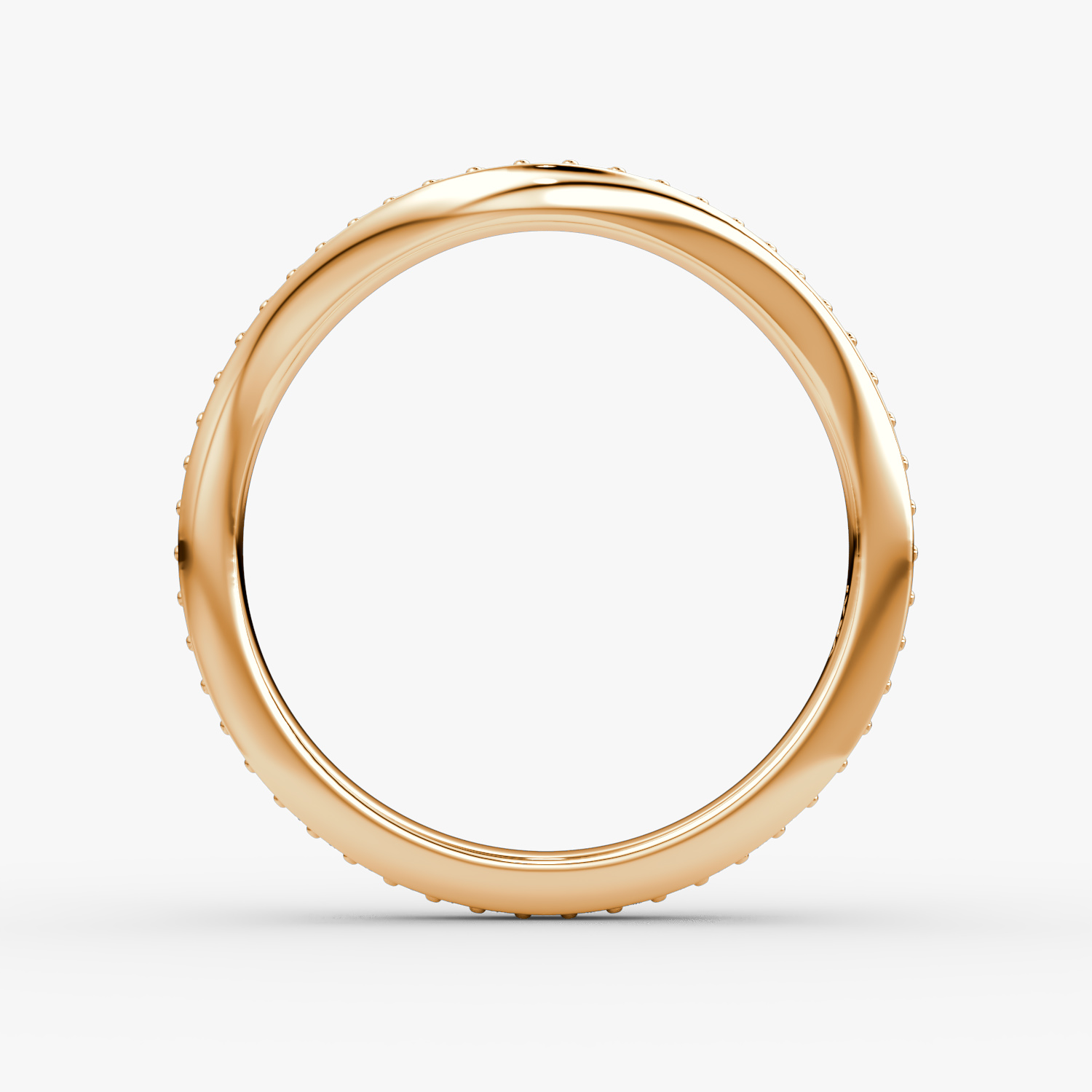 Alliance Curve | 14k | Or rose | bandAccent: Pavé | bandStyle: full