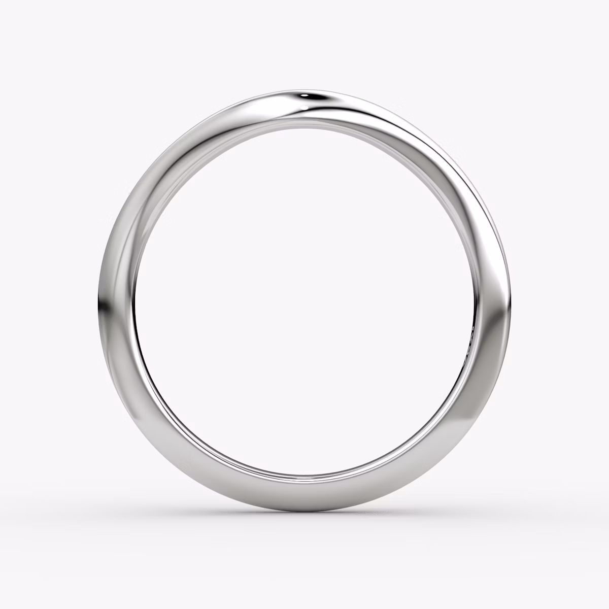 The Curve Band | Platinum | bandAccent: Plain