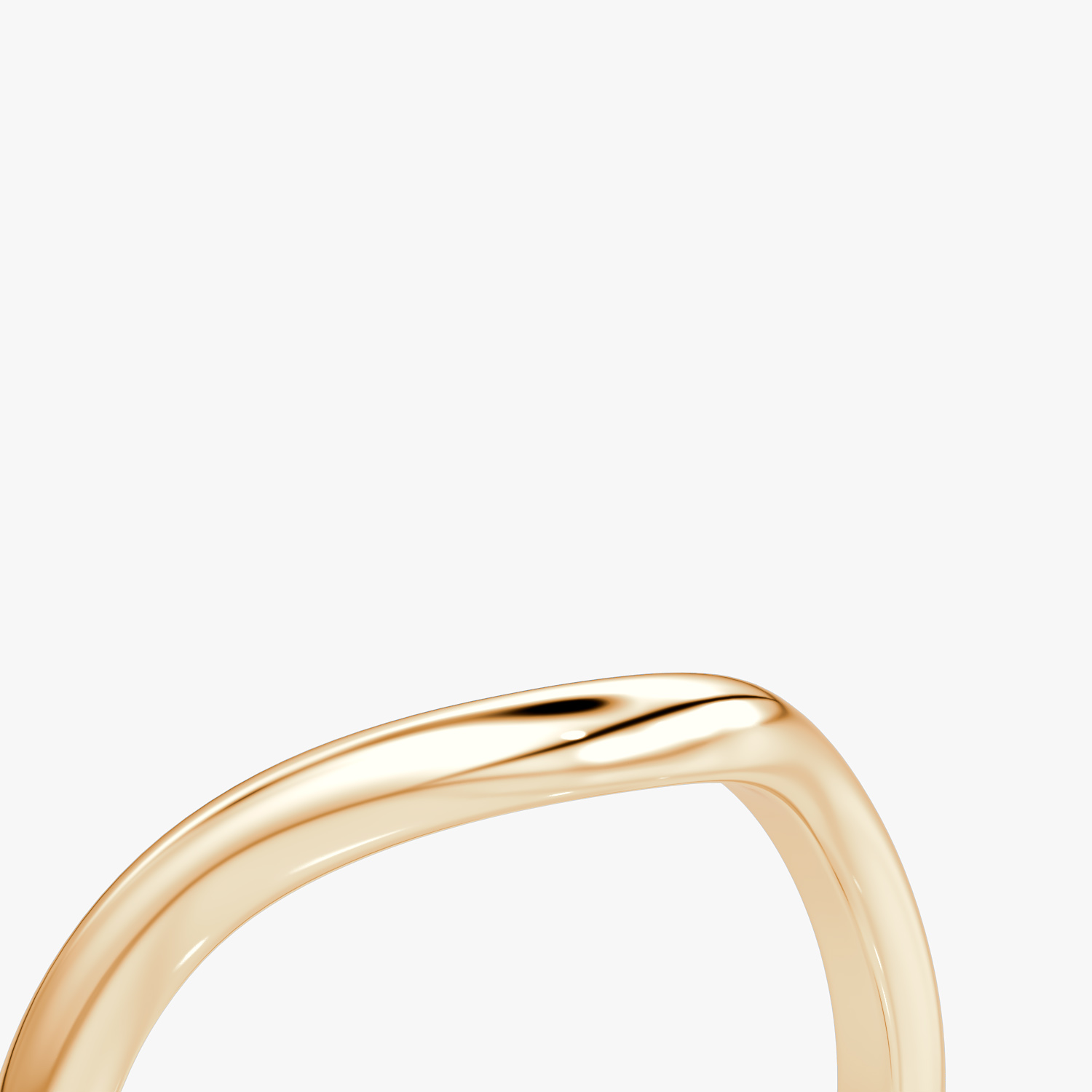 Alliance Curve | 14k | Or rose | bandAccent: Simple