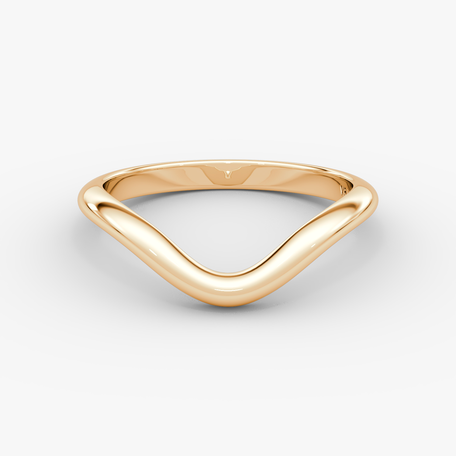 Alliance Curve | 14k | Or rose | bandAccent: Simple