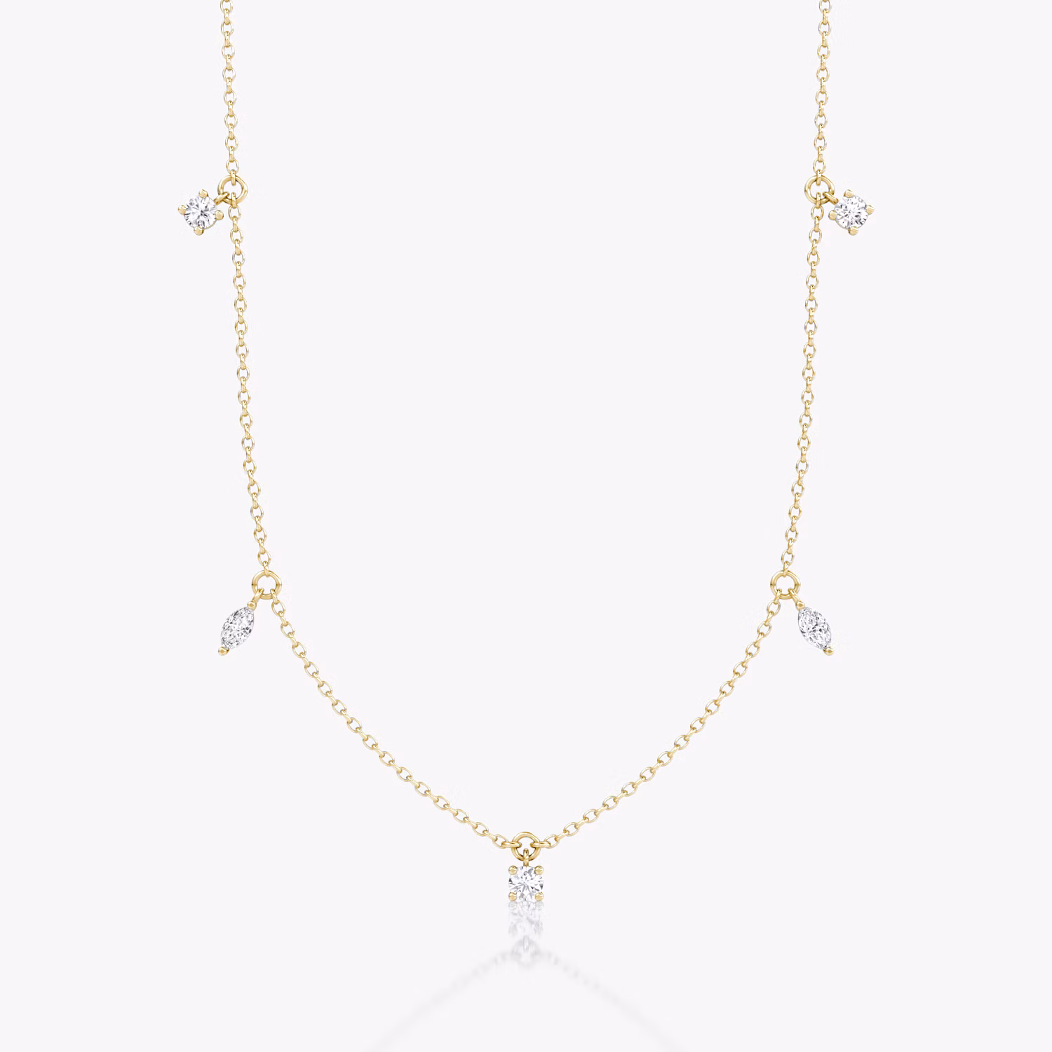 Collar Floating Mixed Shape