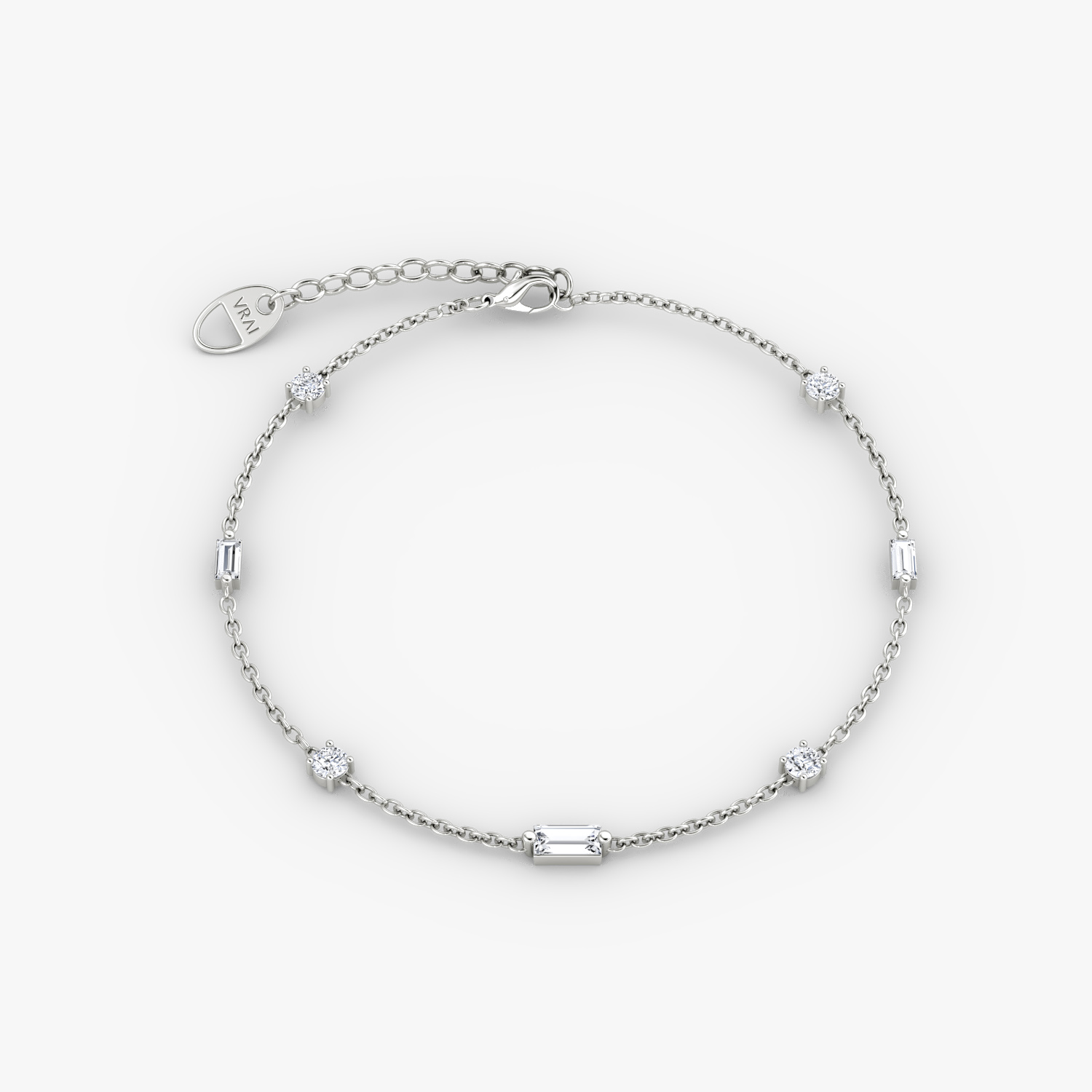 Pulsera Mixed Shape Station  | Sterling Silver