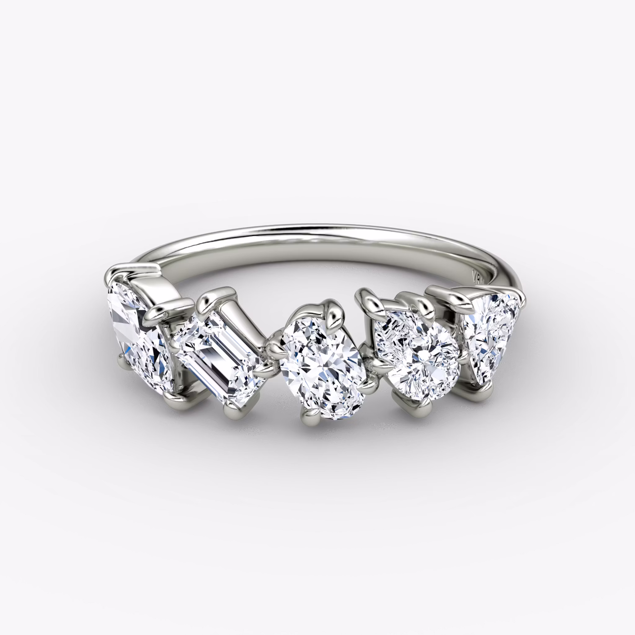 Shooting Star Ring | Platinum