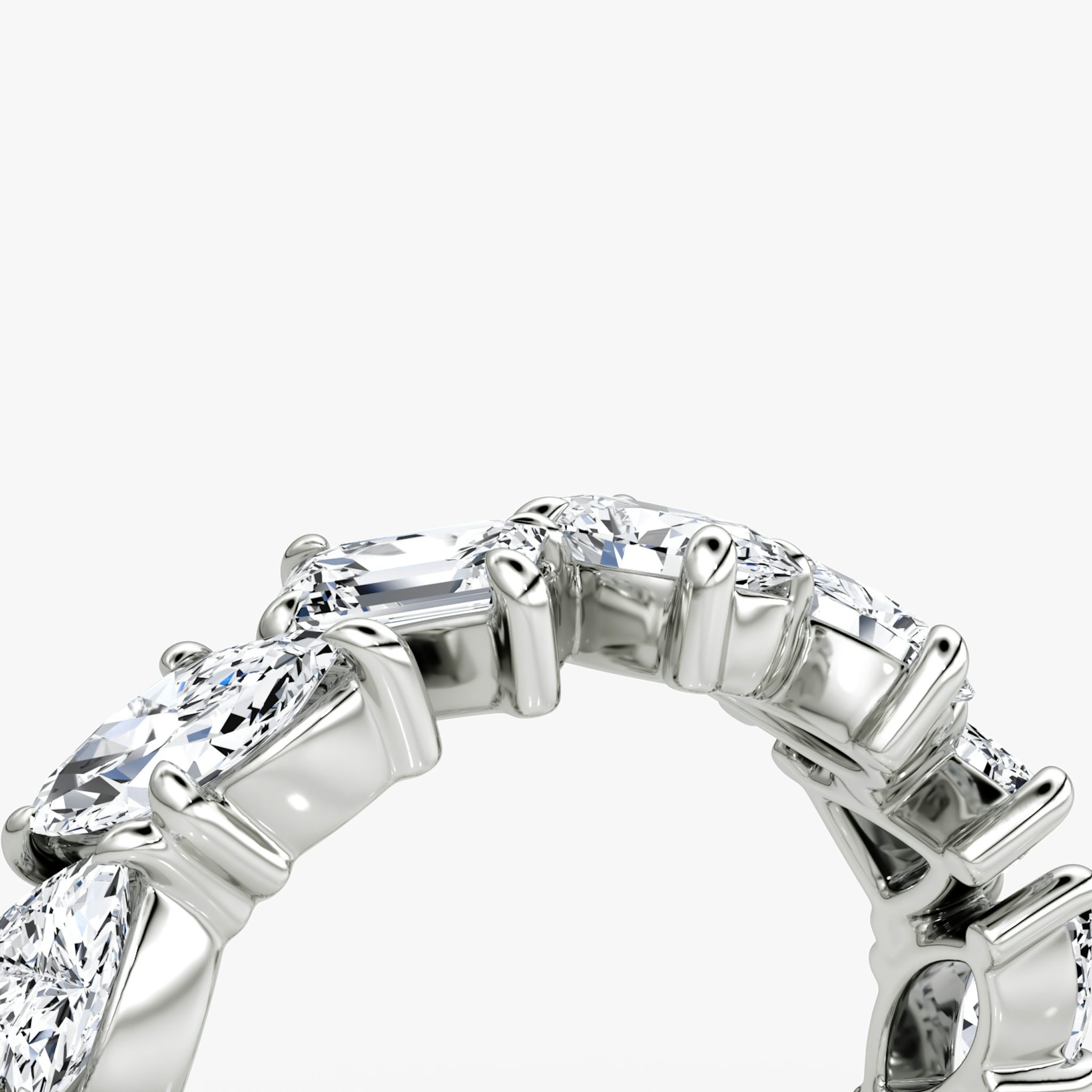 Shooting Star Ring | 18k | White Gold | eternityStyle: full