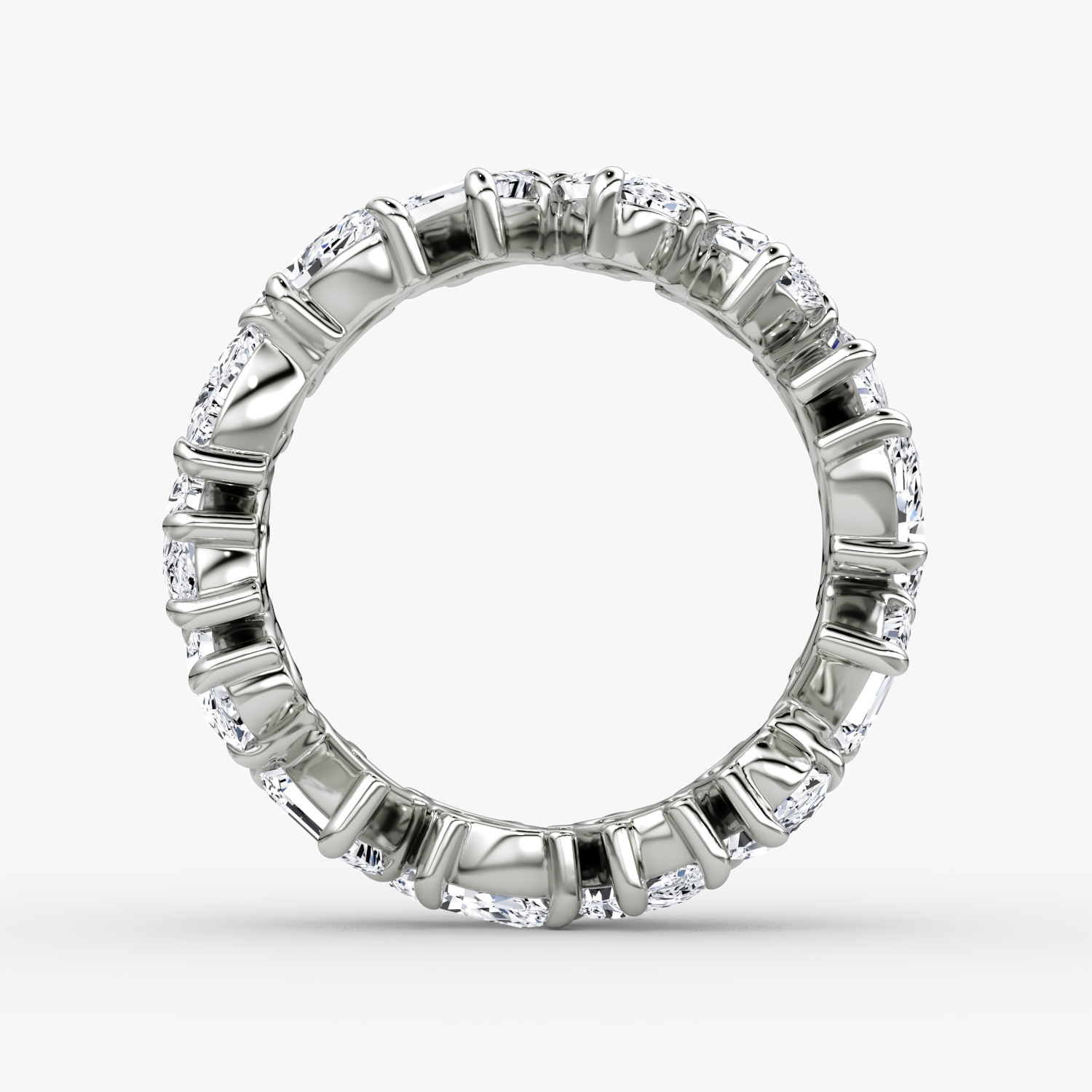 Shooting Star Ring | Platinum | eternityStyle: full