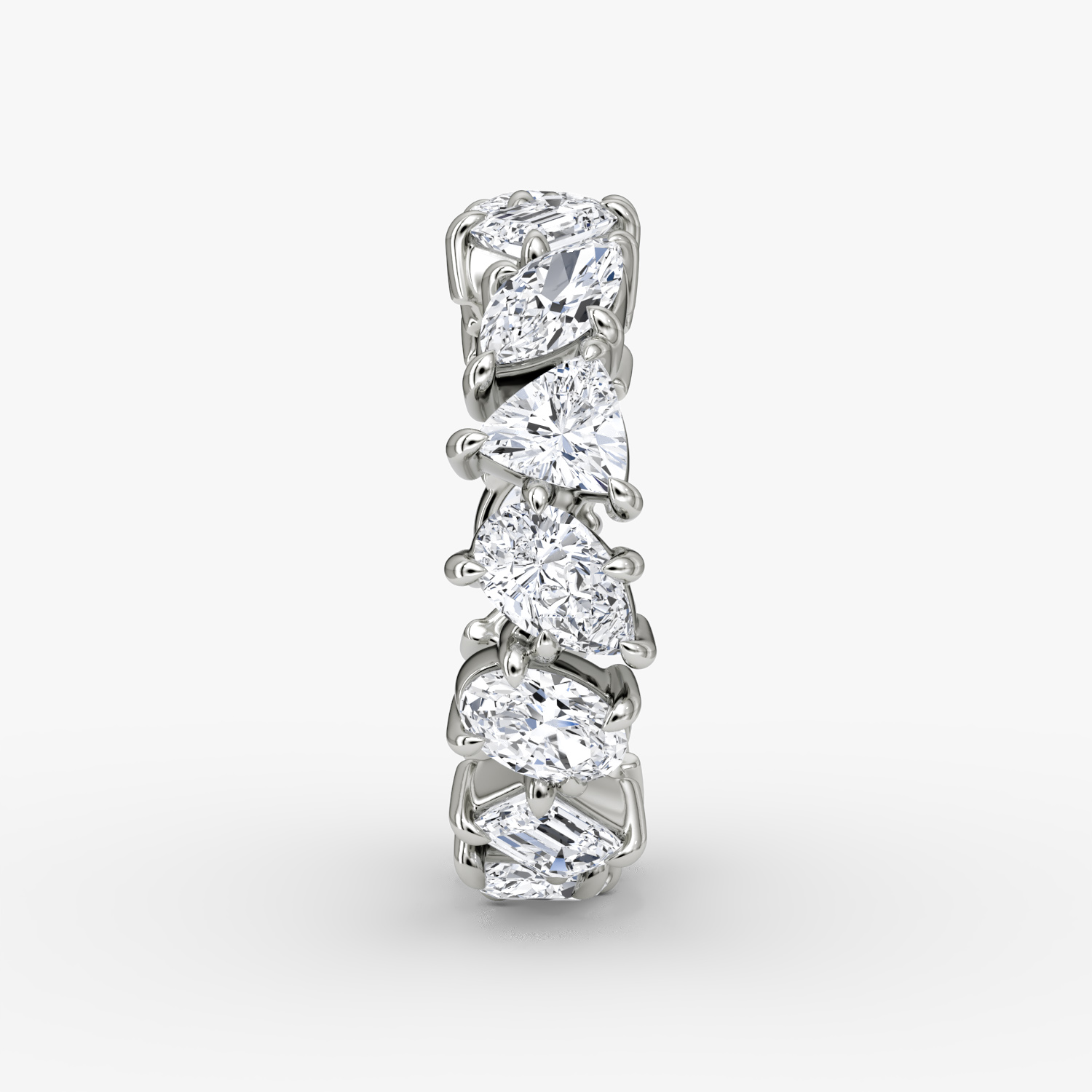Shooting Star Ring | Platinum | eternityStyle: full