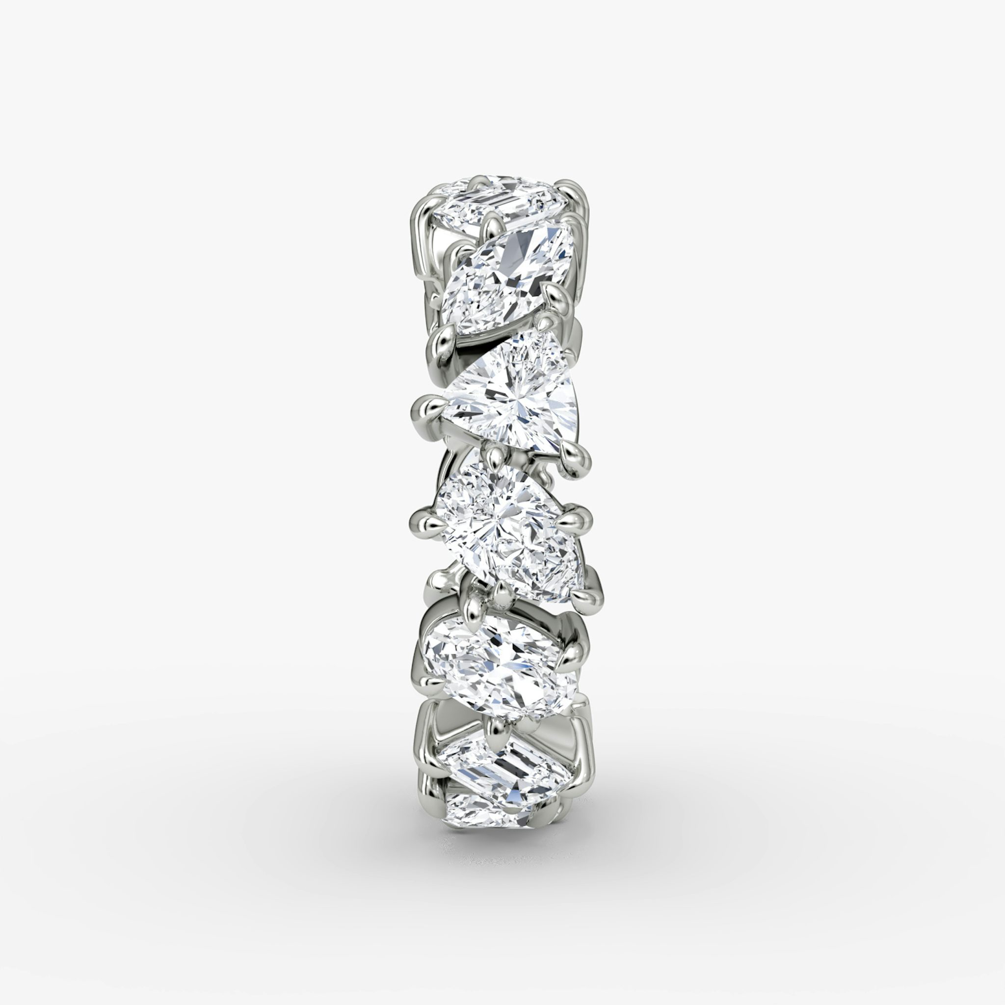 Shooting Star Ring | 18k | White Gold | eternityStyle: full