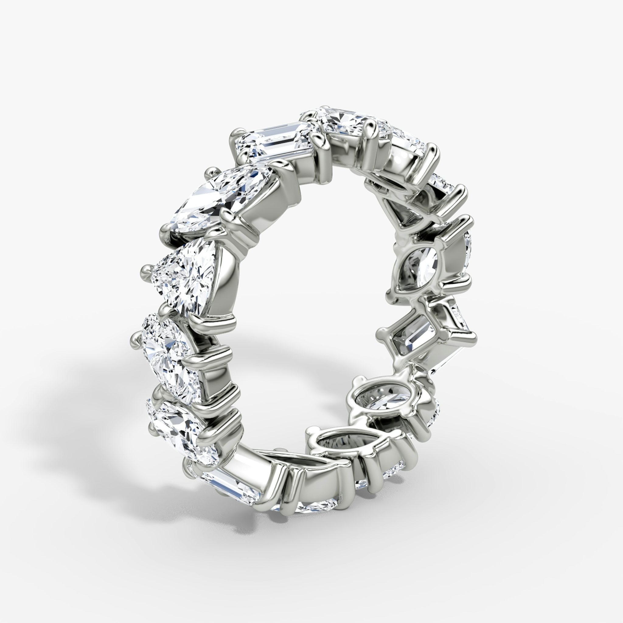 Shooting Star Ring | 18k | White Gold | eternityStyle: full