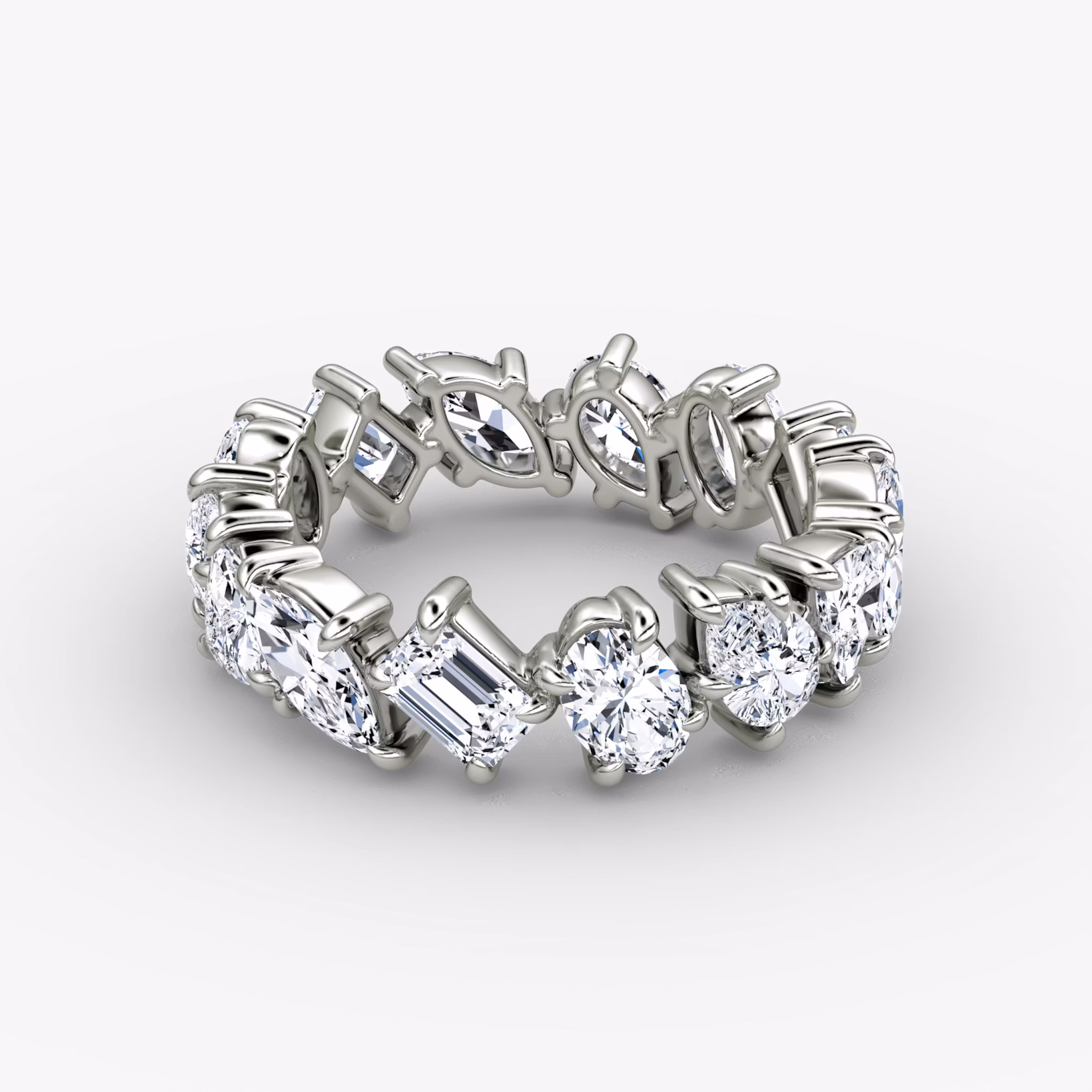 Shooting Star Ring | Platinum