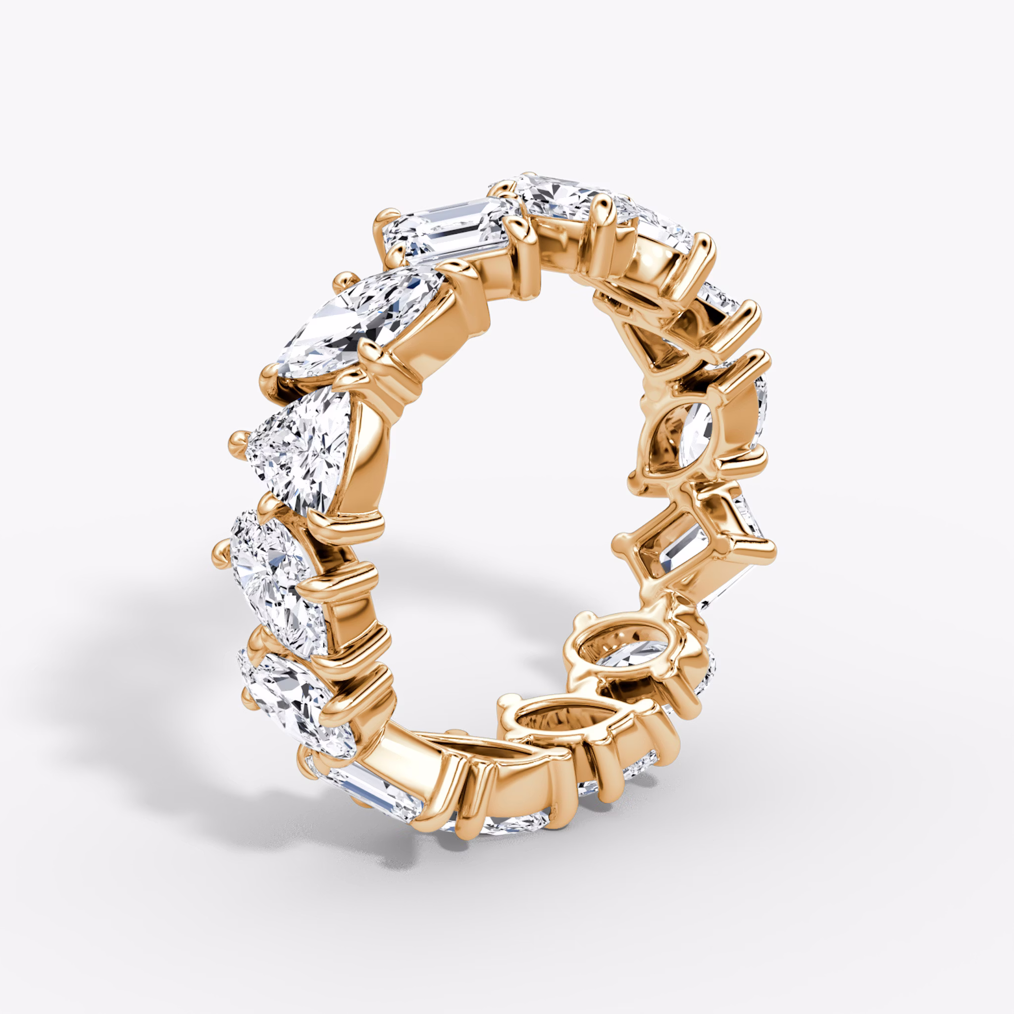 Shooting Star Ring | 14k | Rose Gold | eternityStyle: full