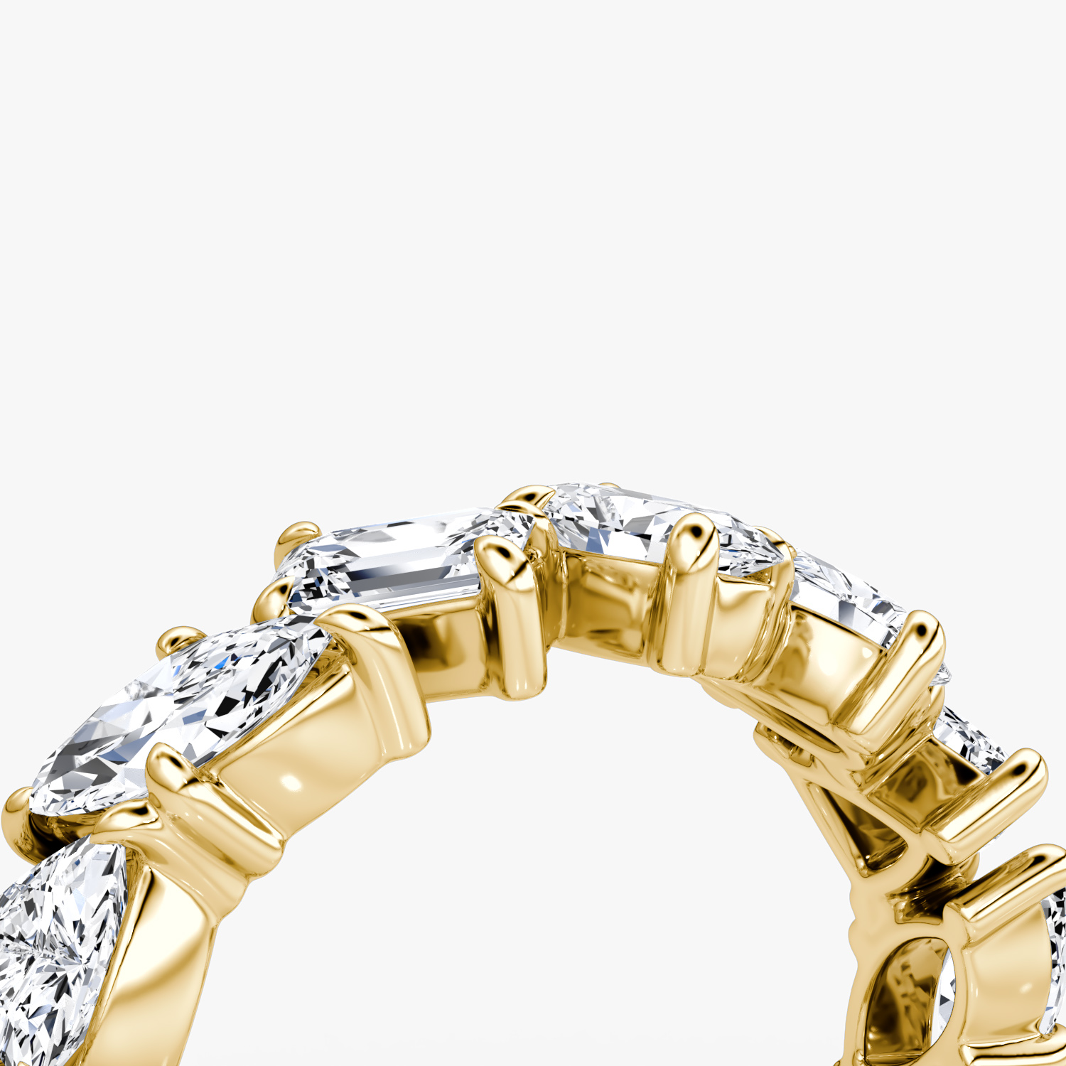 Shooting Star Ring | 18k | Yellow Gold | eternityStyle: full