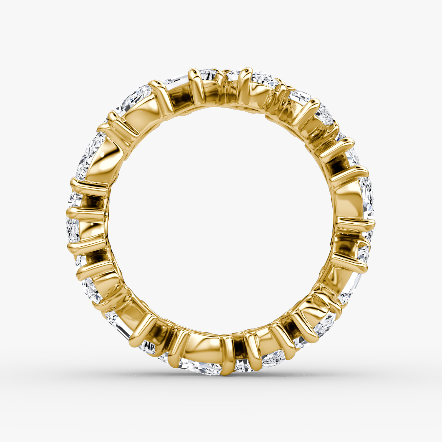 Shooting Star Ring | 18k | Yellow Gold | eternityStyle: full