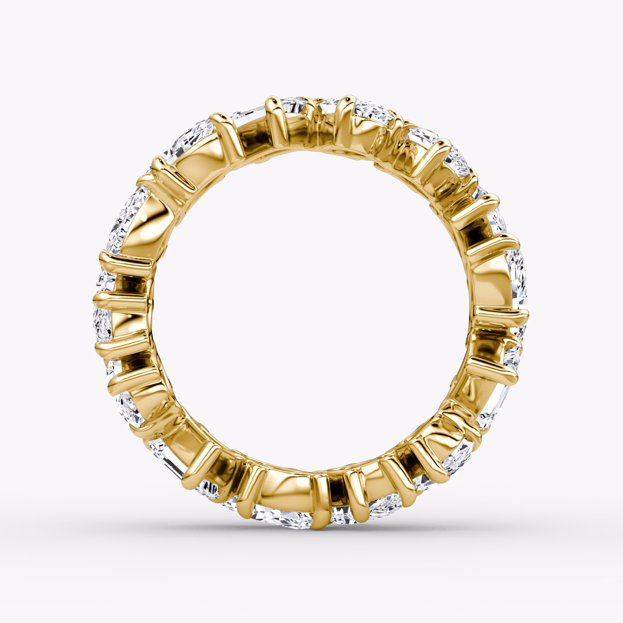 Shooting Star Ring | 18k | Yellow Gold | eternityStyle: full