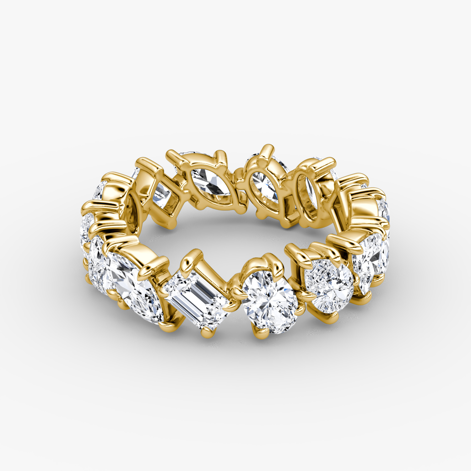 Shooting Star Ring  | Yellow Gold