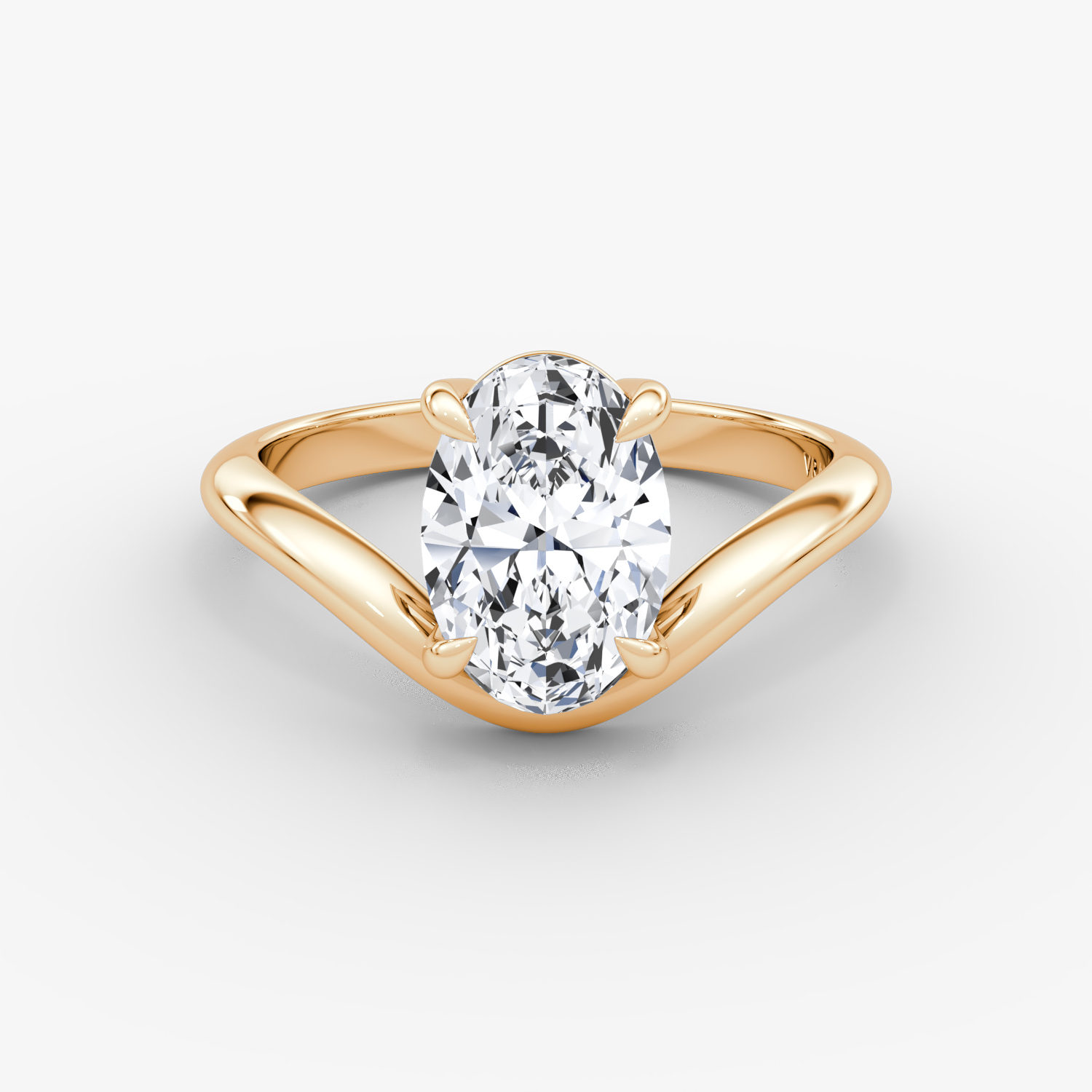 The Curve Oval | Rose Gold