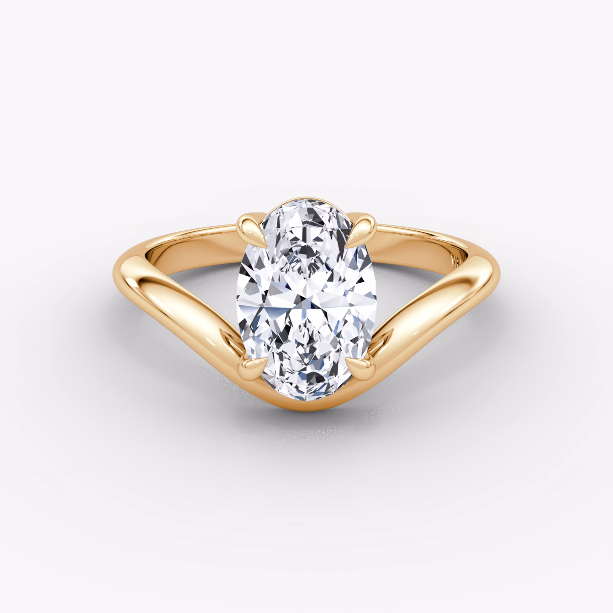 The Curve Oval | Rose Gold