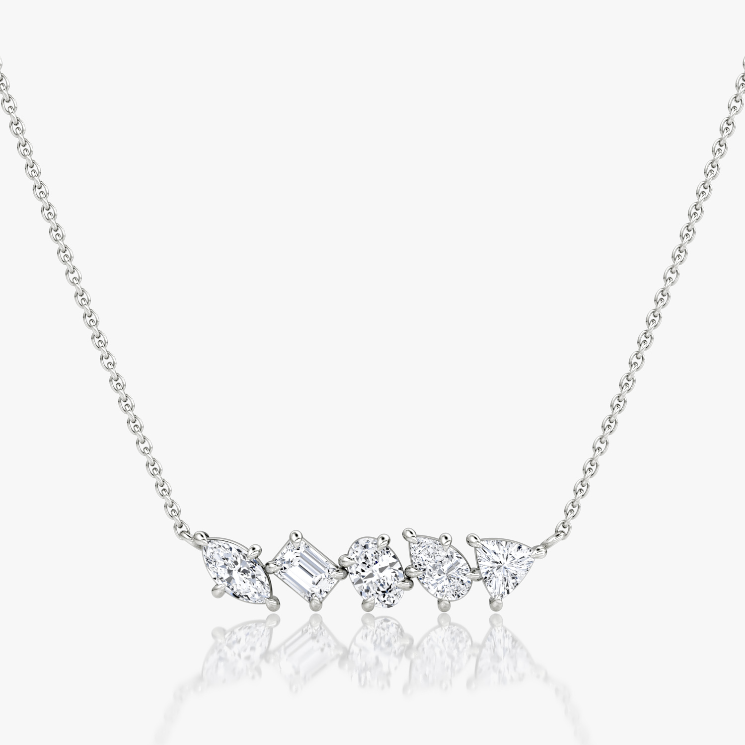 Constellation Necklace  | White Gold