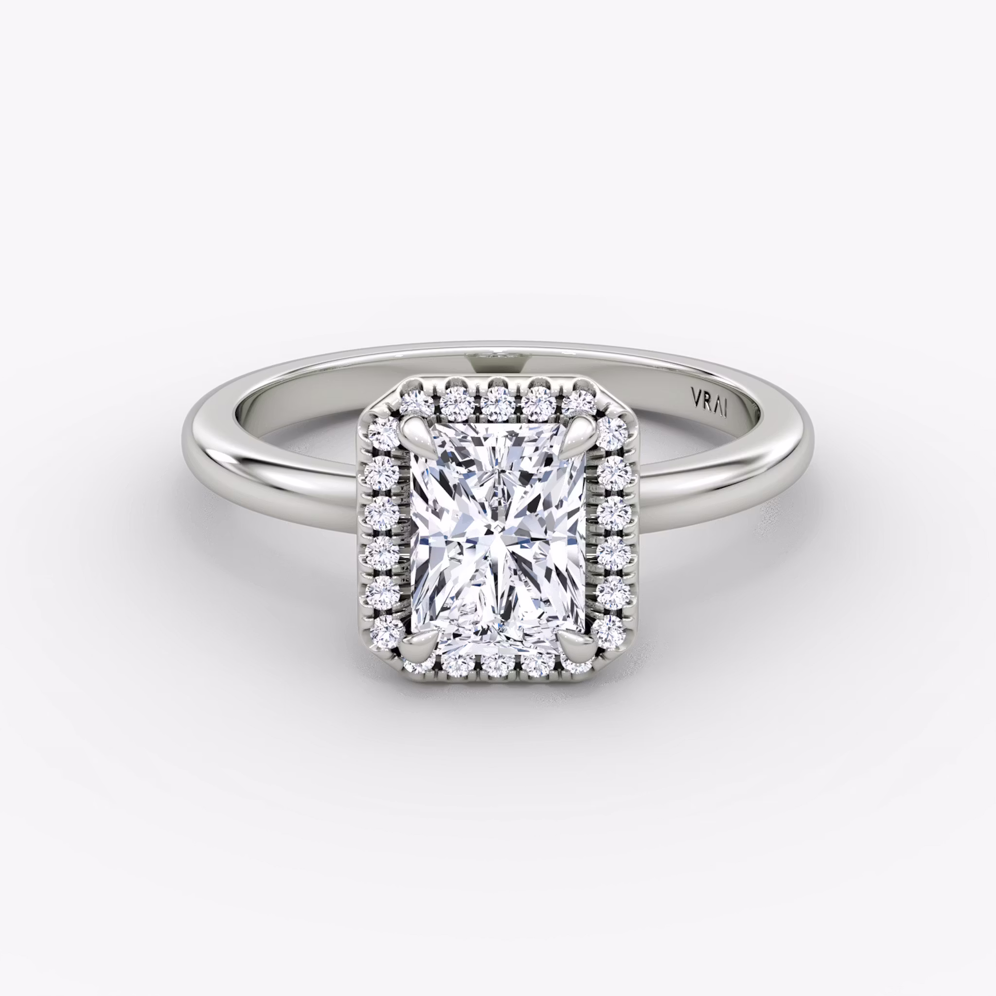 The Halo Radiant | White Gold