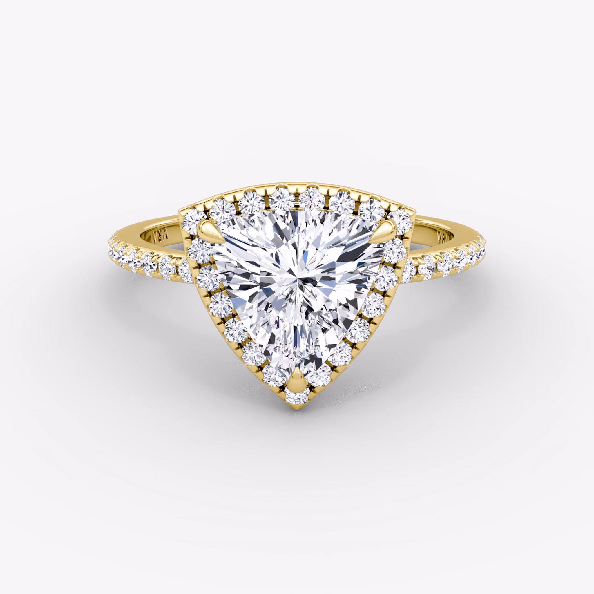 The Halo Trillion | Yellow Gold