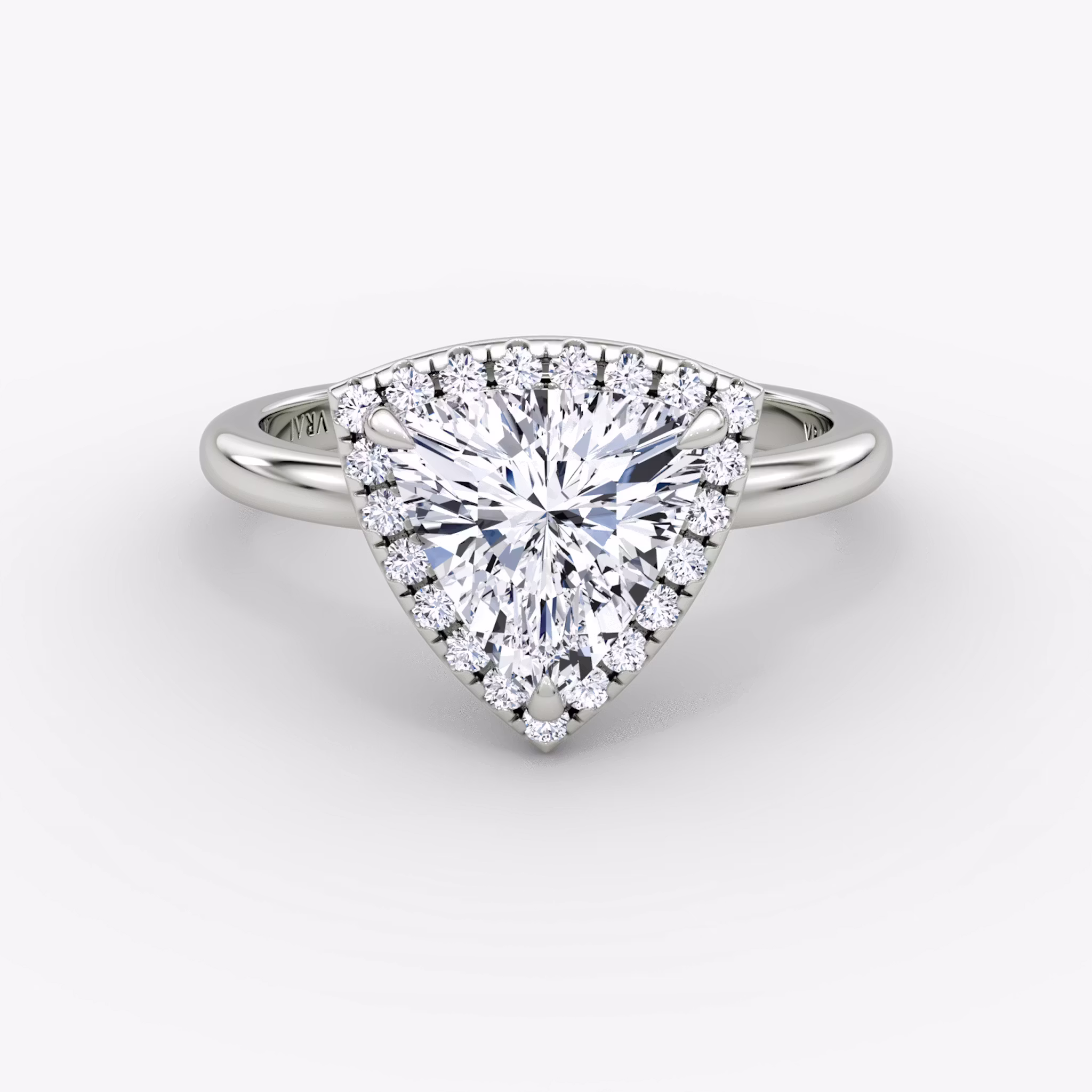 The Halo Trillion | White Gold