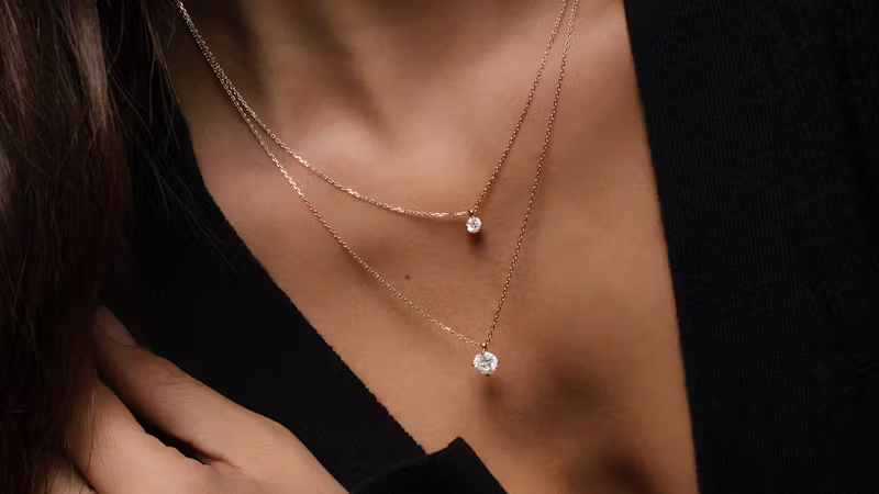 Solitaire Necklaces