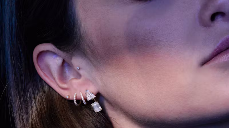 Solitaire Earrings