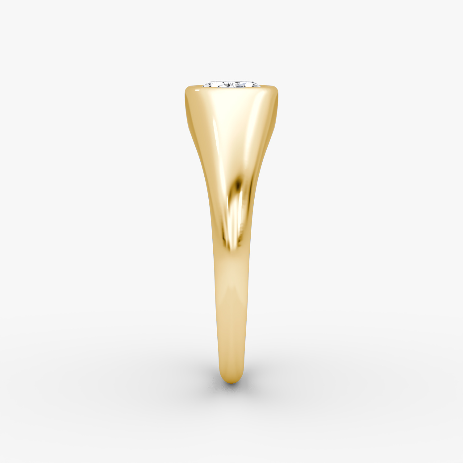 Anillo East-West Signet | Oval | 14k | Oro amarillo