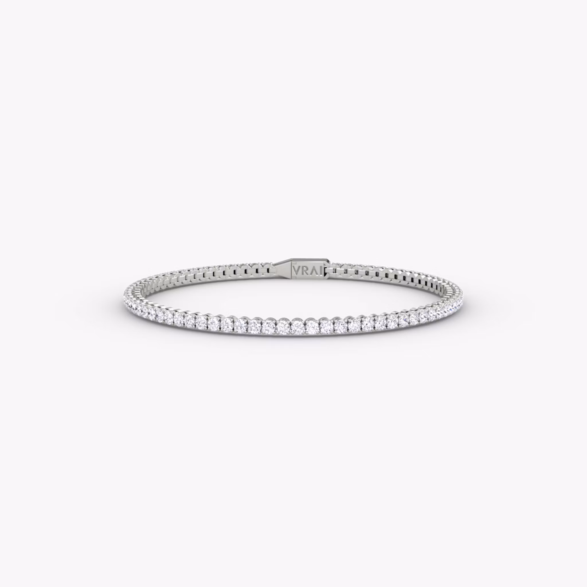 Tennis Bracelet Round Brilliant | White Gold